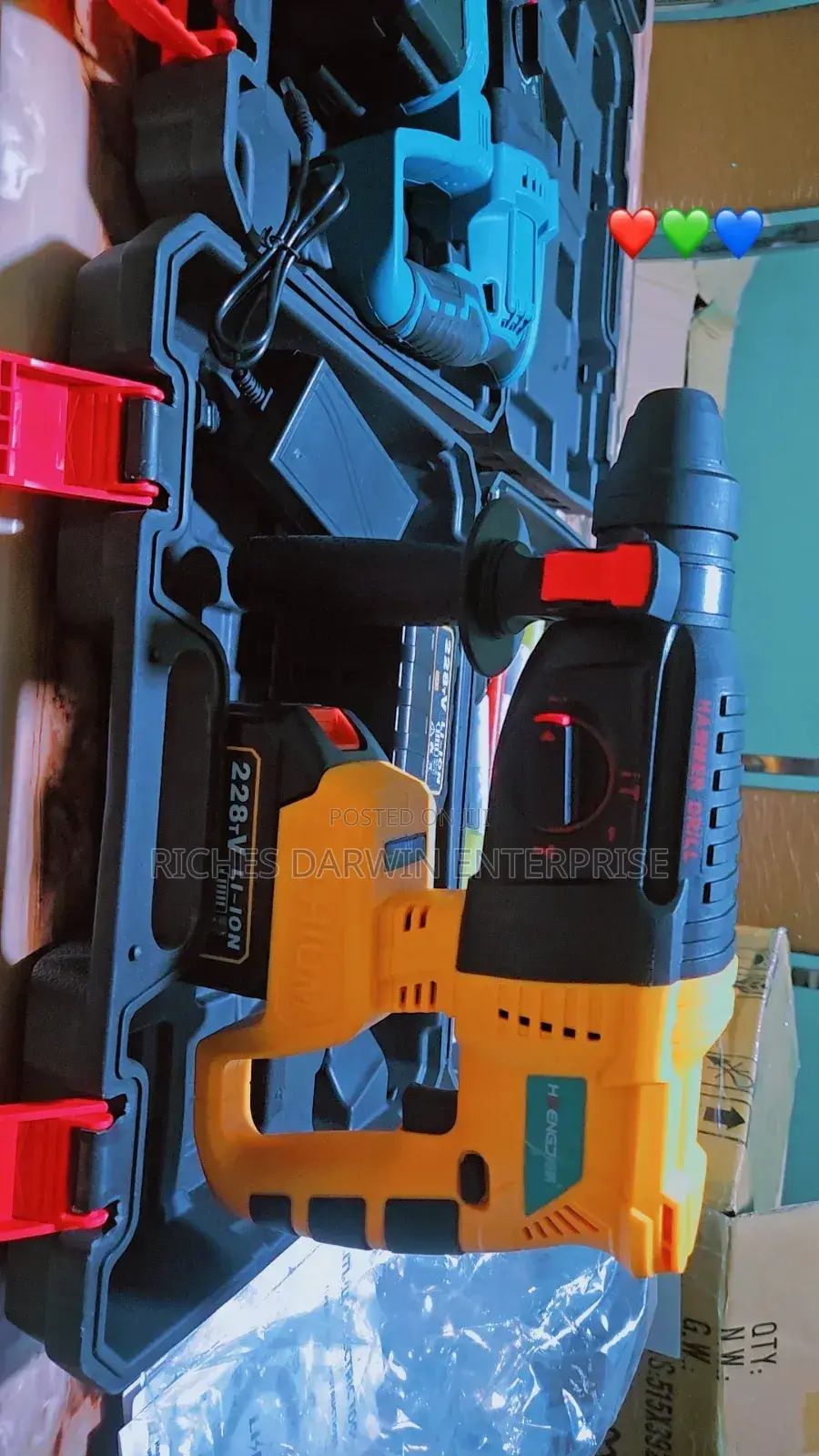 Cordless Hammer Drilling Machine