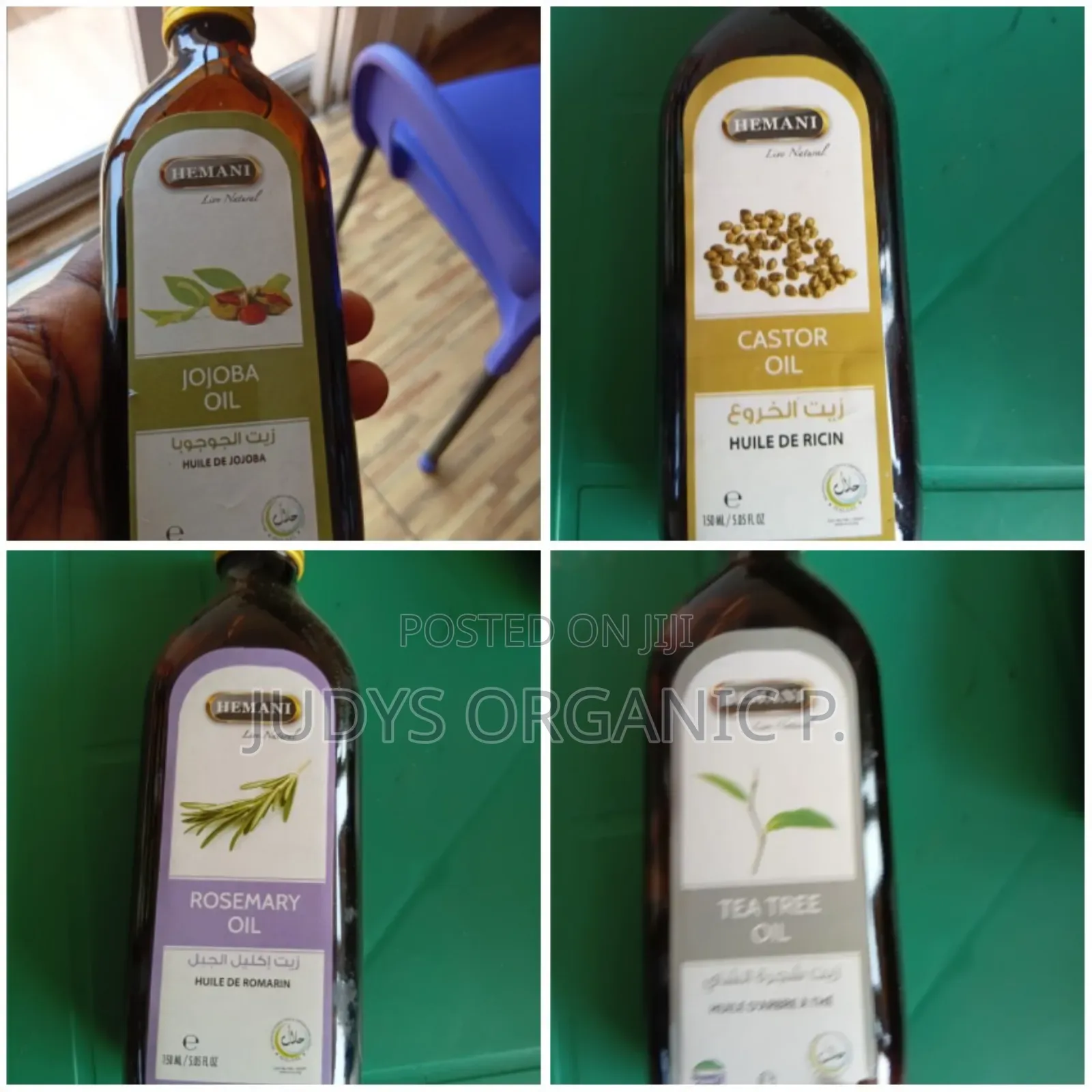 Tea Tree Lavender Castor Jojoba Rosemary