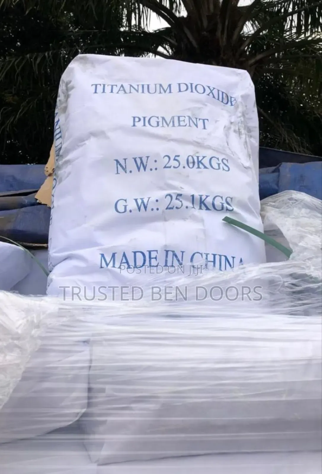 Titanium Dioxide 25kg White Color Pigment