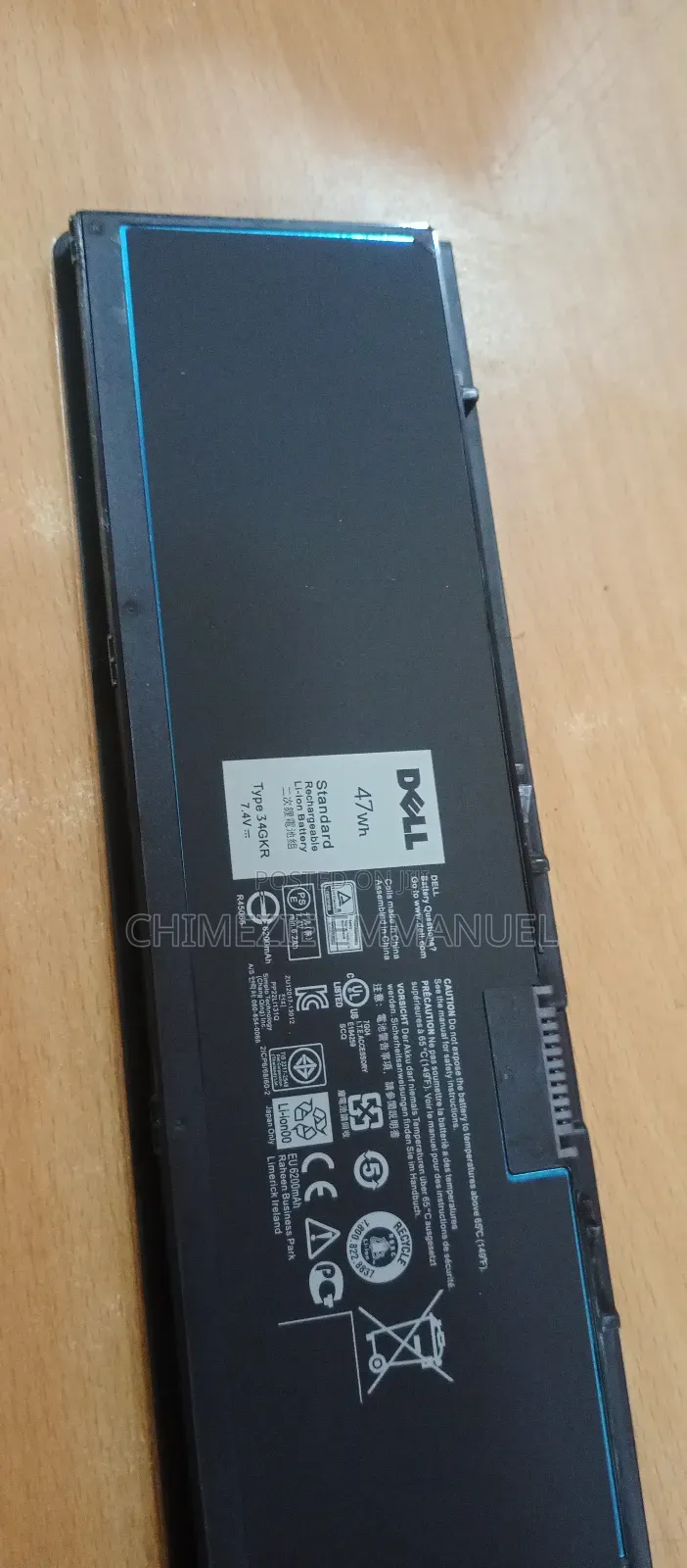 Dell Battery E7450 E7440 34gkr