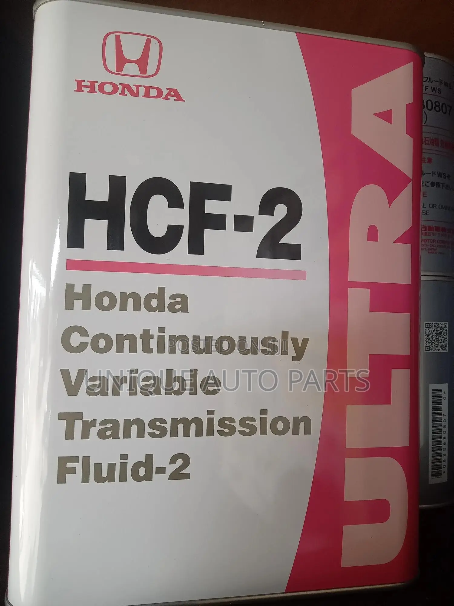 Honda HCF-2 CVT Transmission Fluid - 4l