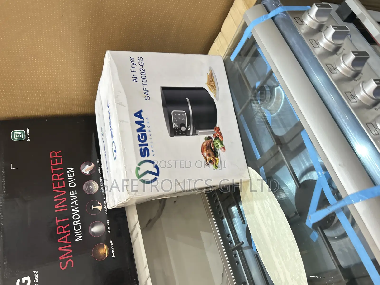 Kindly Choose (Black) Sigma Electric 8 Liters Black Airfryer