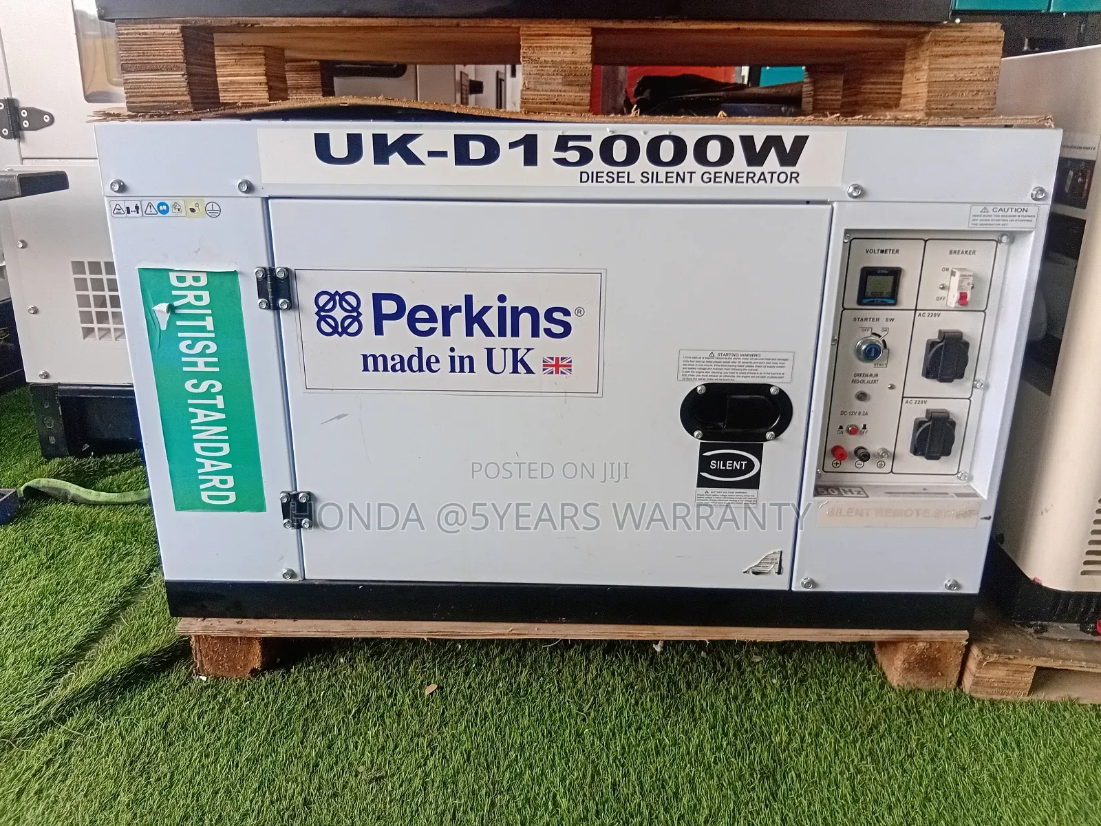 Perkins 15kva* Diesel Generator With Silent Canopy**