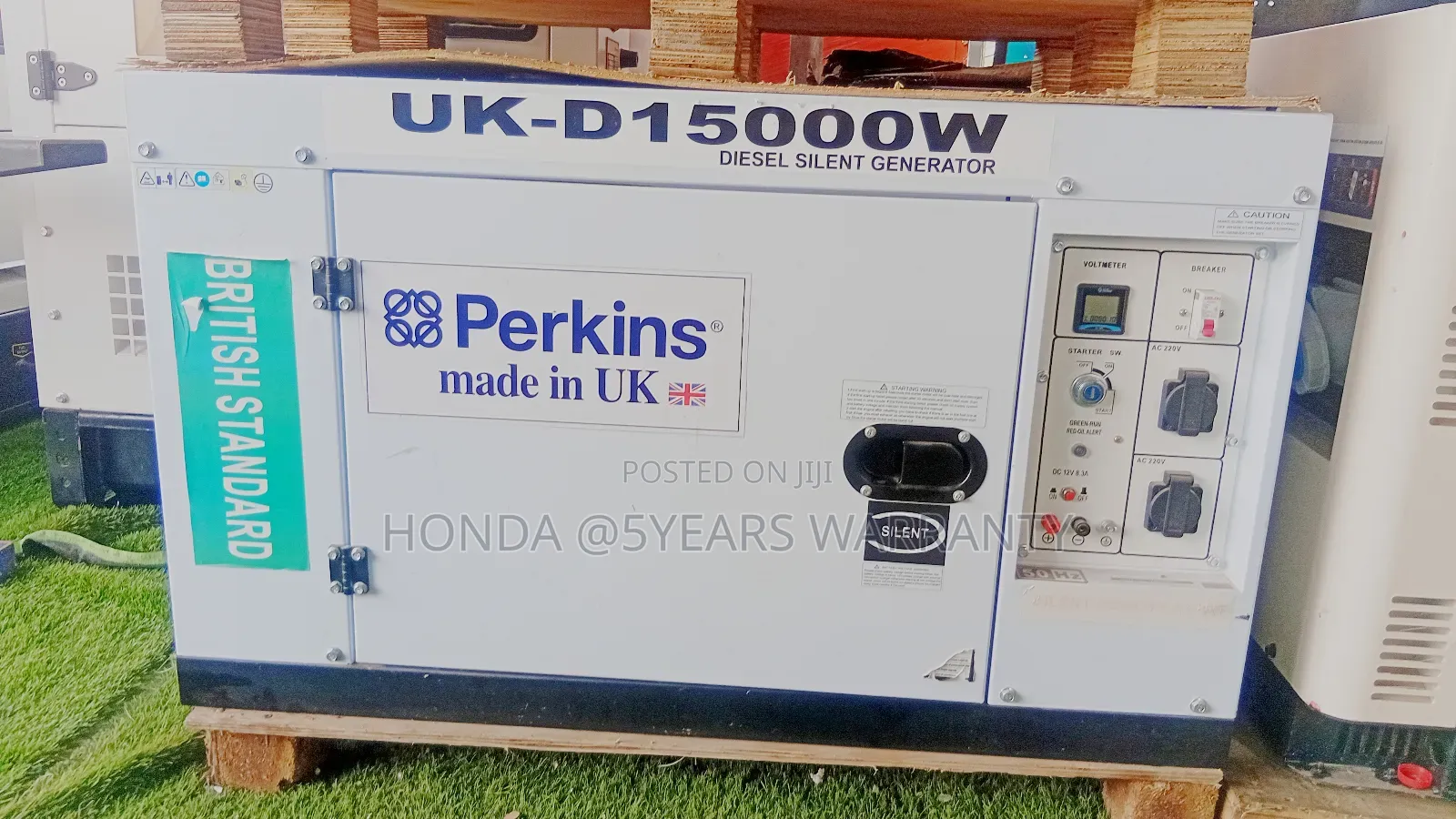 High-Performance Perkins 15kva Silent Power Generator