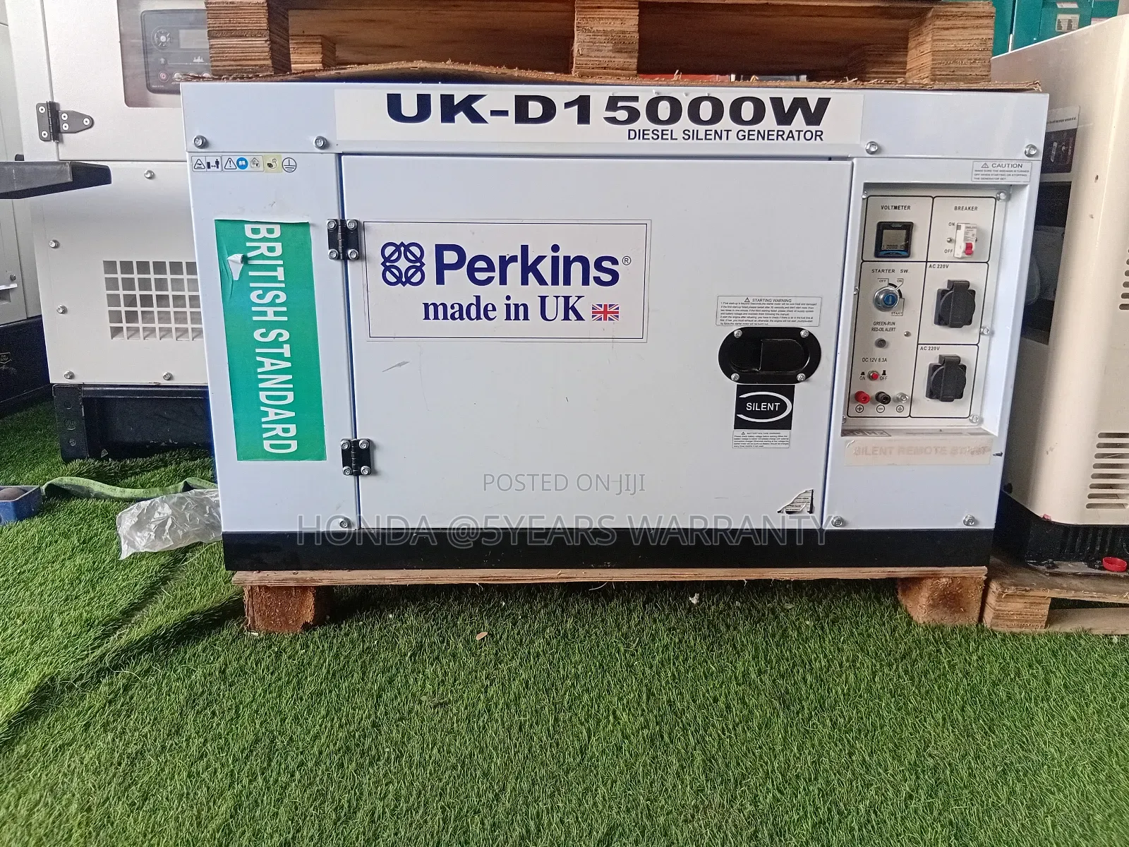 **Perkins 15kva Silent Generator – Heavy Duty Performance**