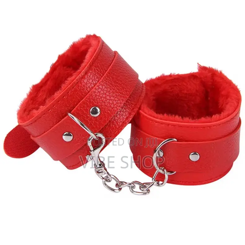 Premium Soft Leather Wrist Ankle Cuffs Set