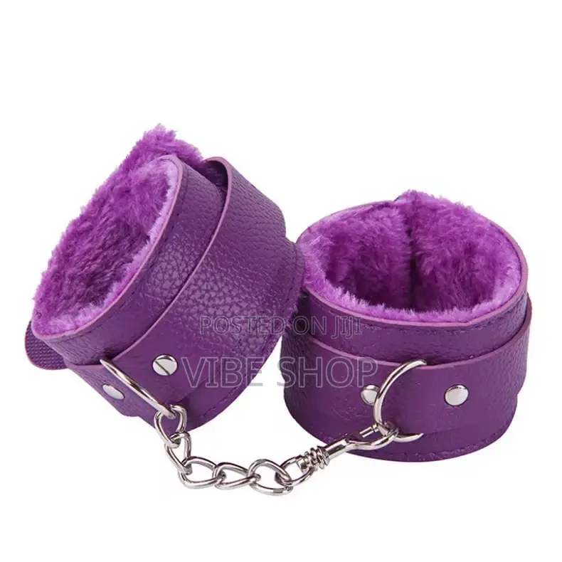 Premium Soft Leather Wrist Ankle Cuffs Set