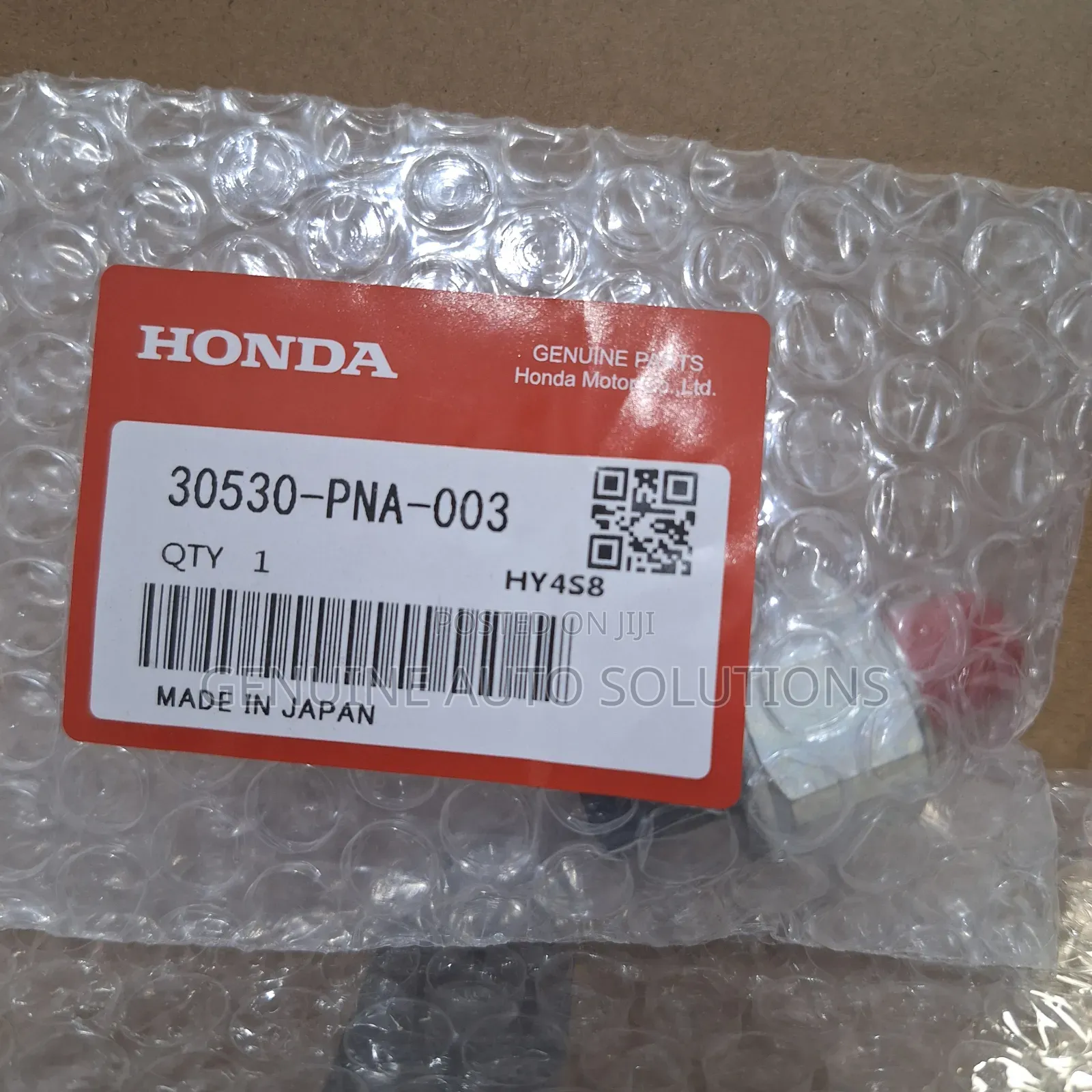 Honda Oem Knock Sensor With 12 Months Warranty.