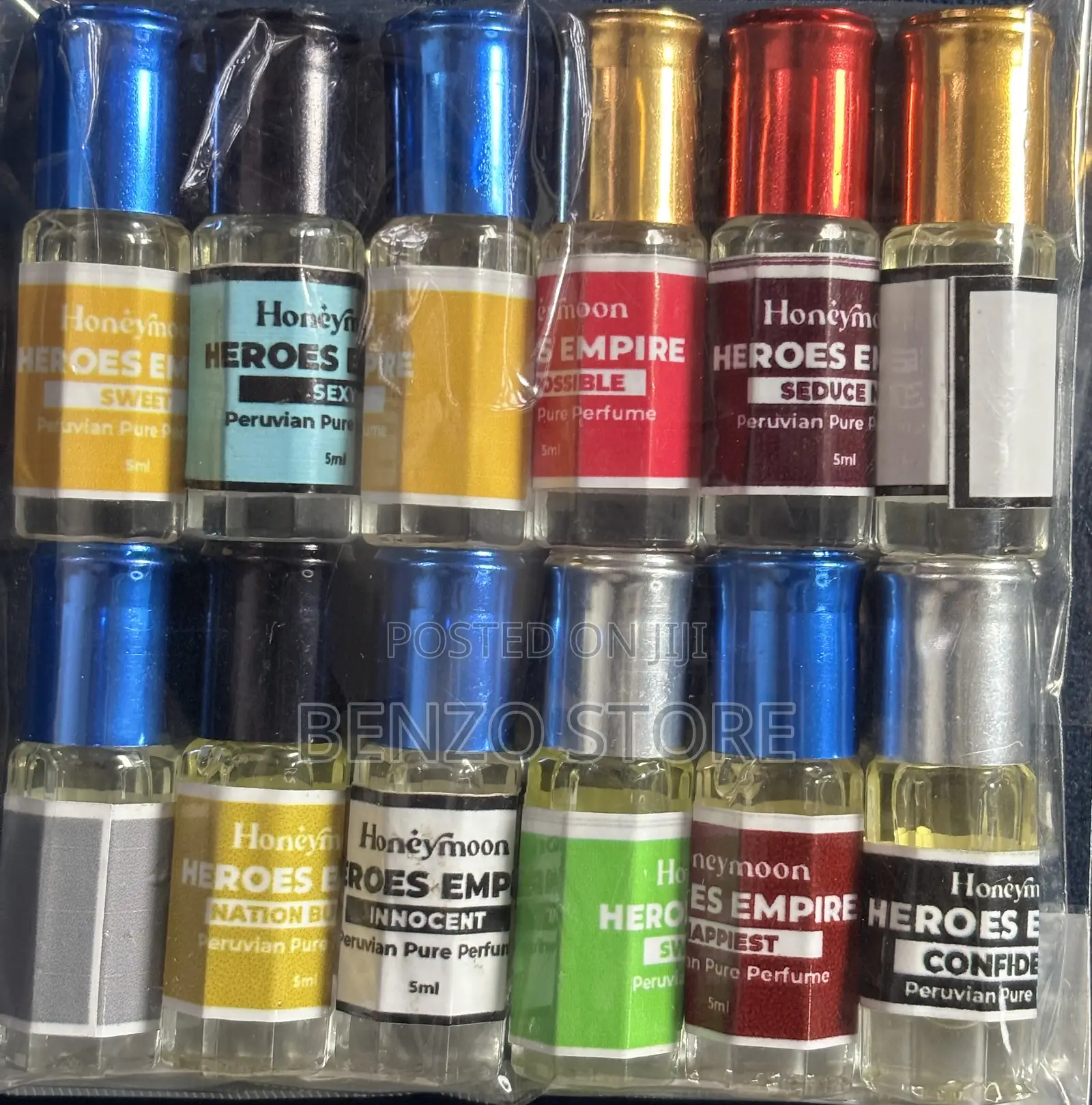 Heroes Royal Perfume Oil 12 Pieces in a Pack