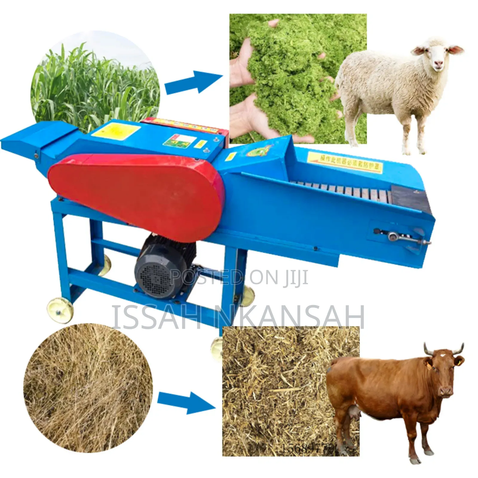 Electric Chaff Cutter Machine