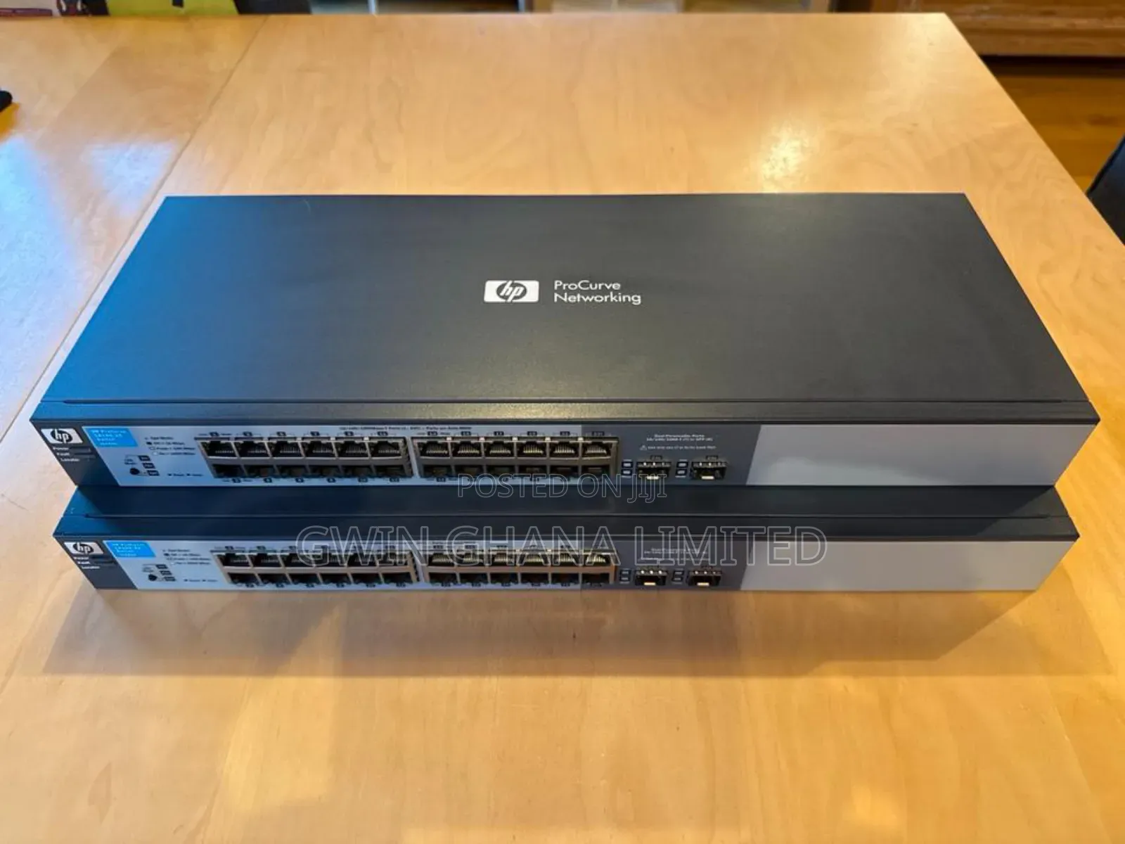 Hp Procurve 1810g-24 Port Gigabit Switch + SFP