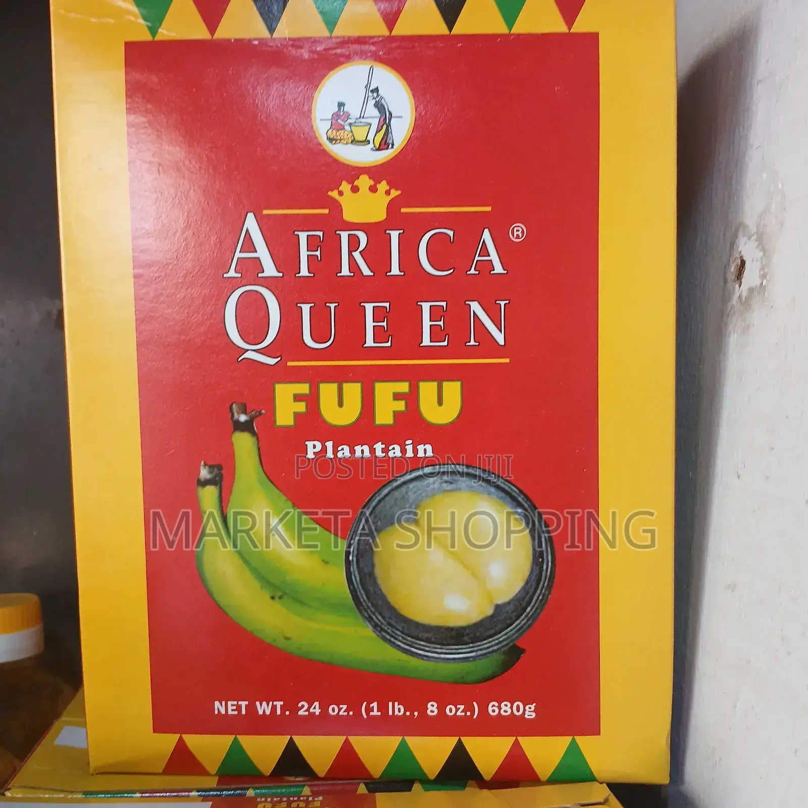 African Queen Plantain Fufu Mix 680g