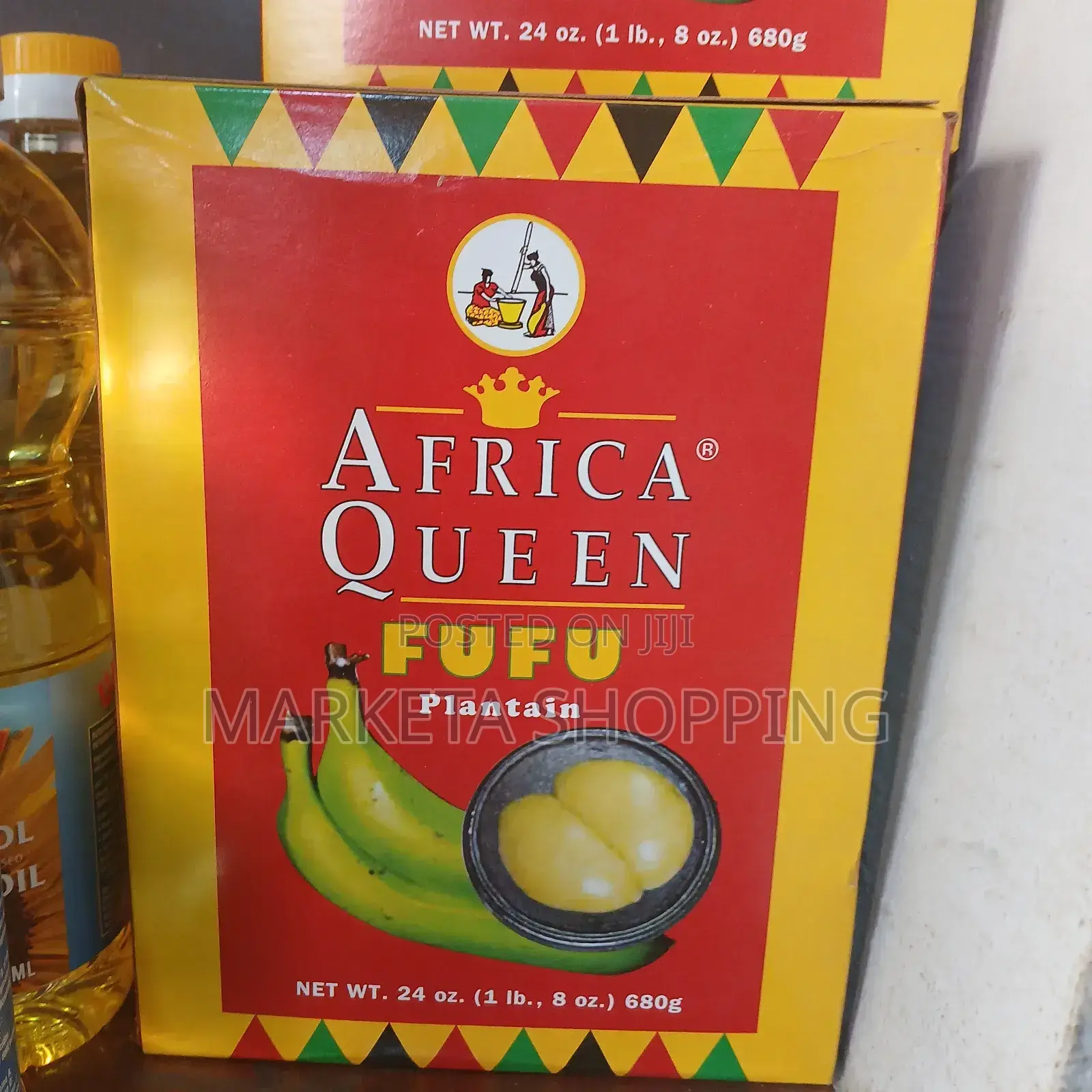 African Queen Plantain Fufu Mix 680g