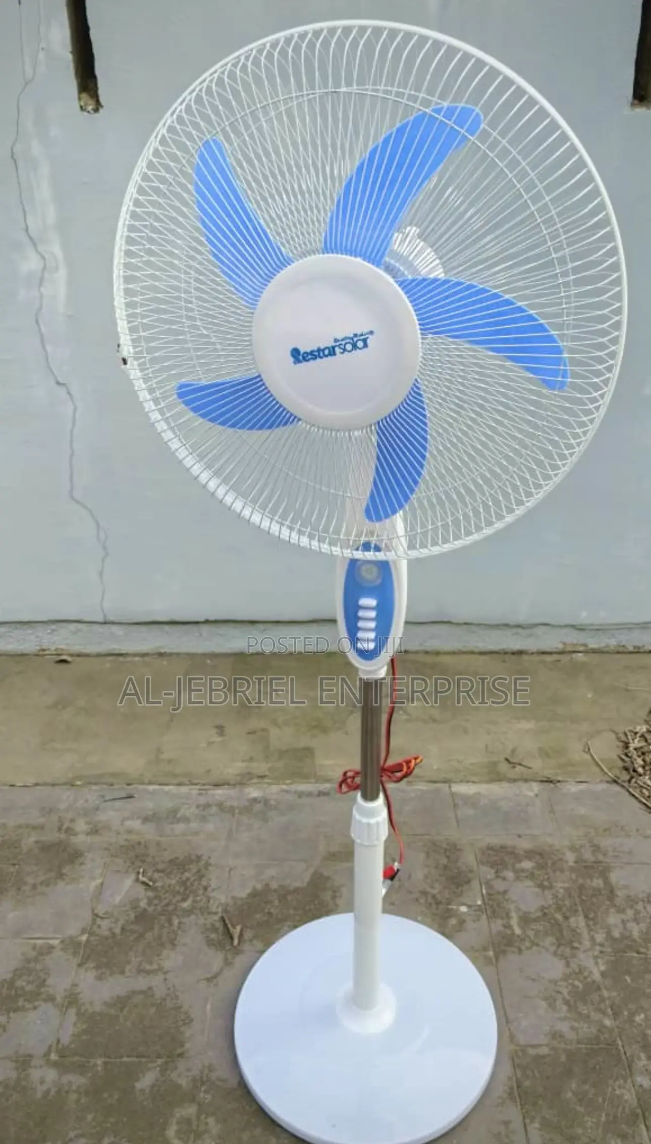 Solar Standing Fan