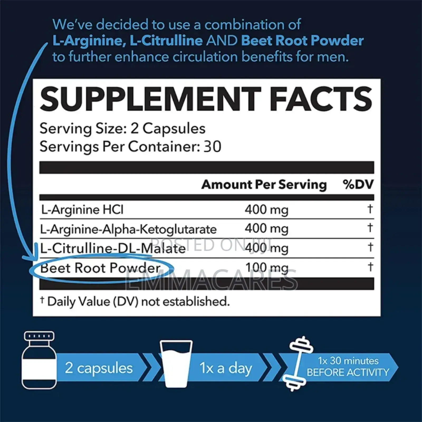 L-Arginine + Citrulline