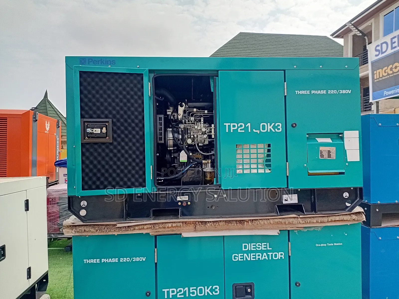 Heavy-Duty Perkins Generator – Built for Long Hours