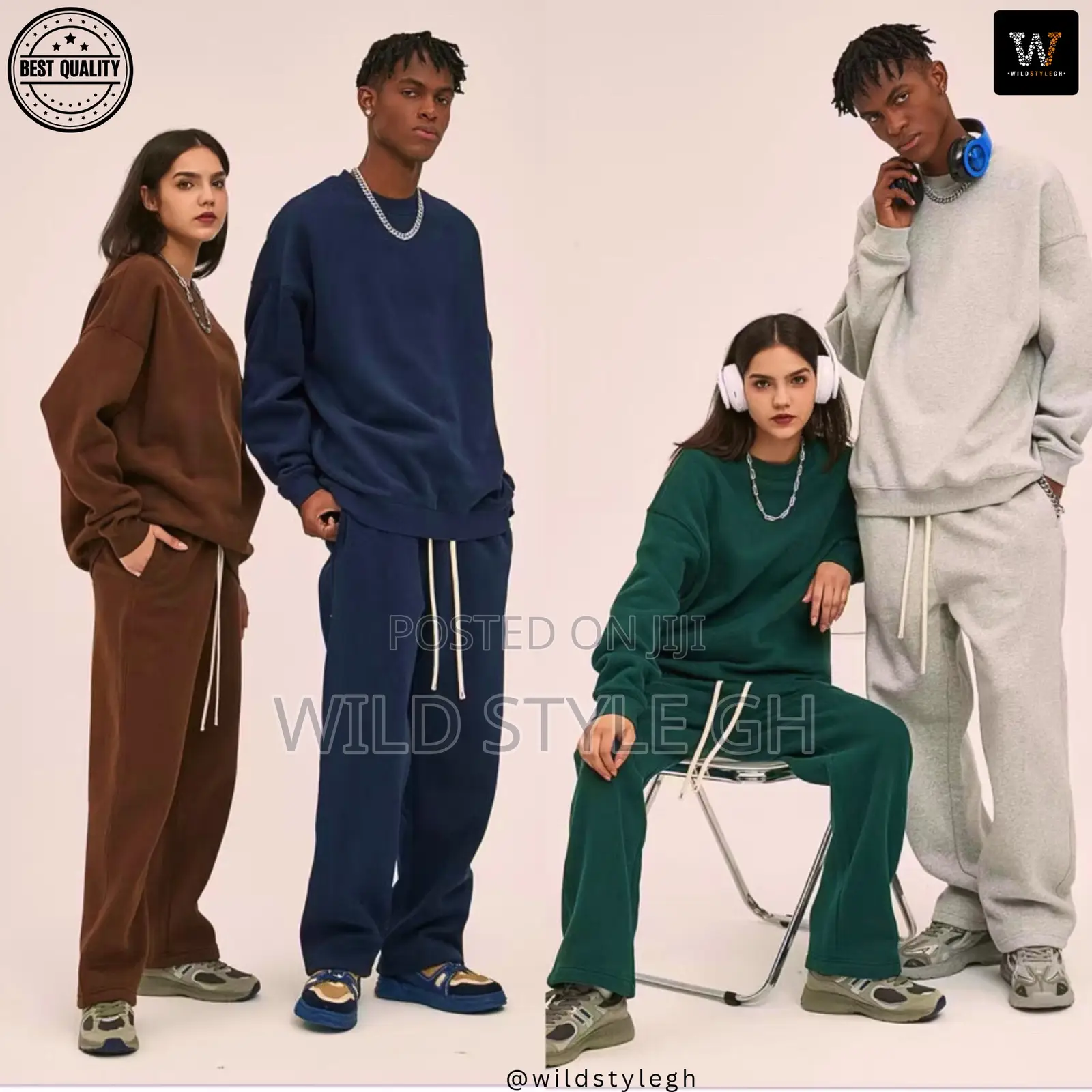 Warm Quality Cotton Sweatshirt Tracksuits