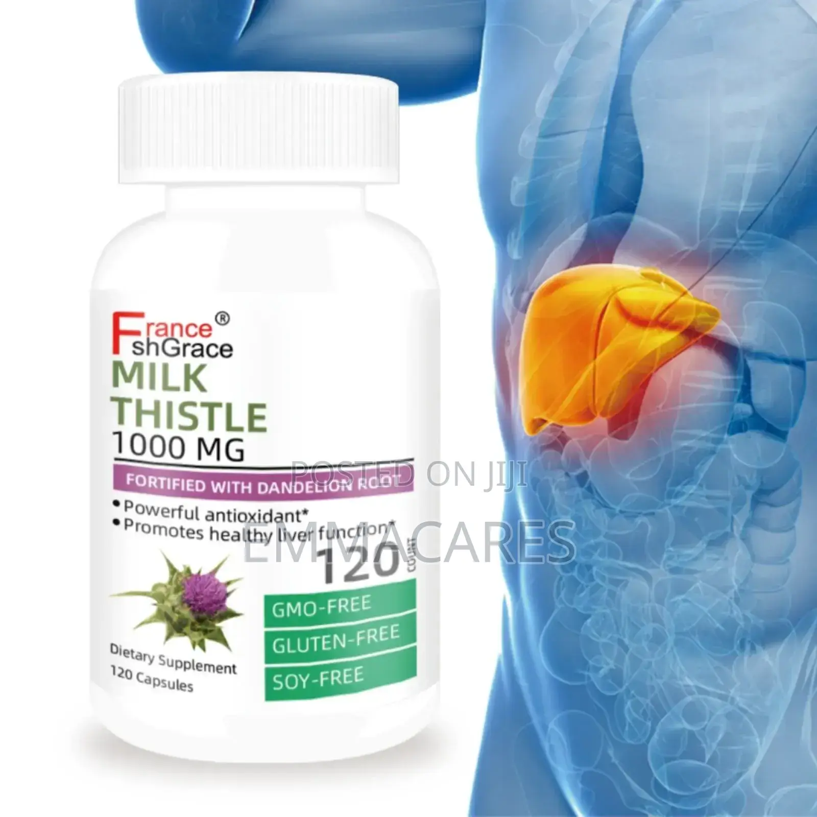 Milk Thistle With Dandelion Root