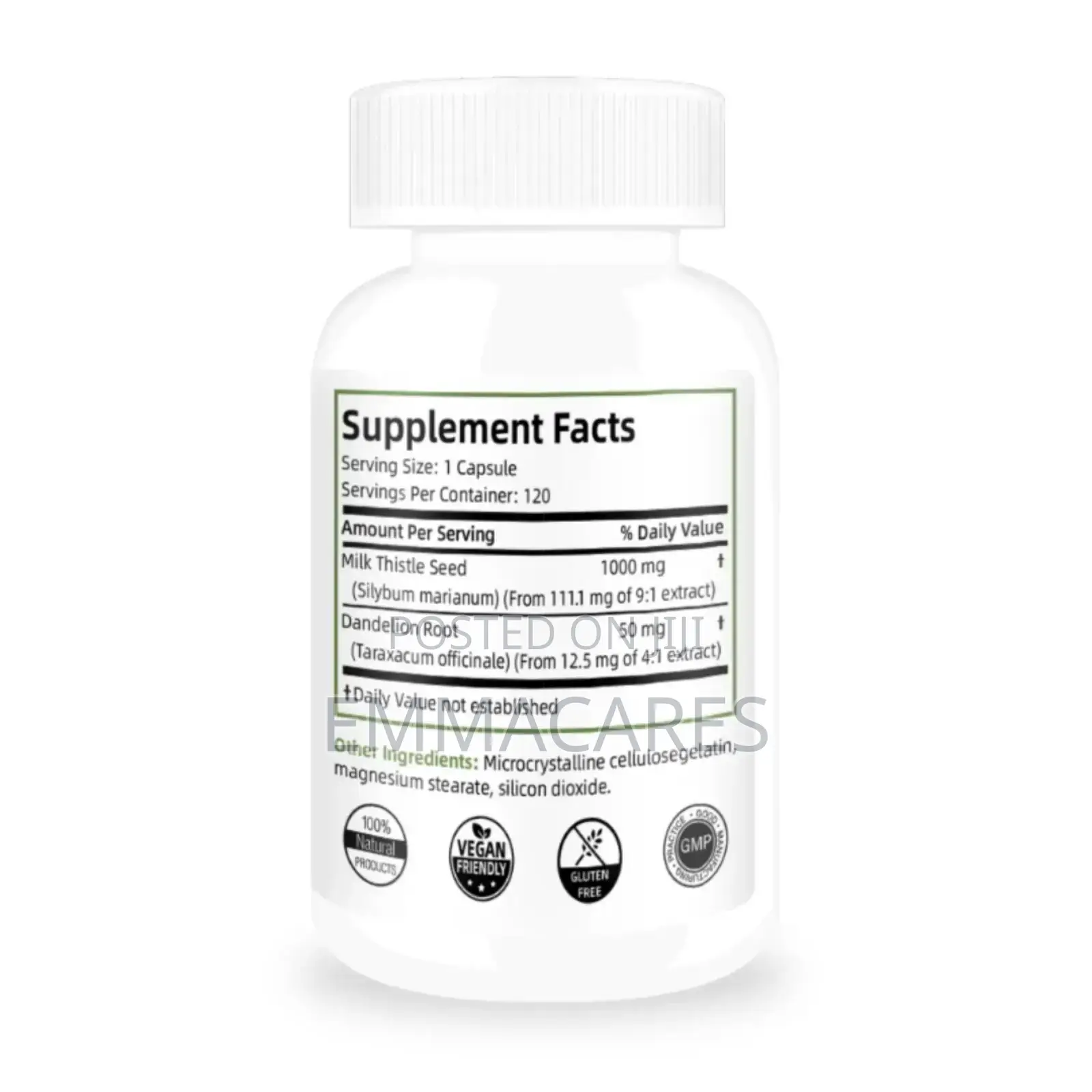 Milk Thistle With Dandelion Root