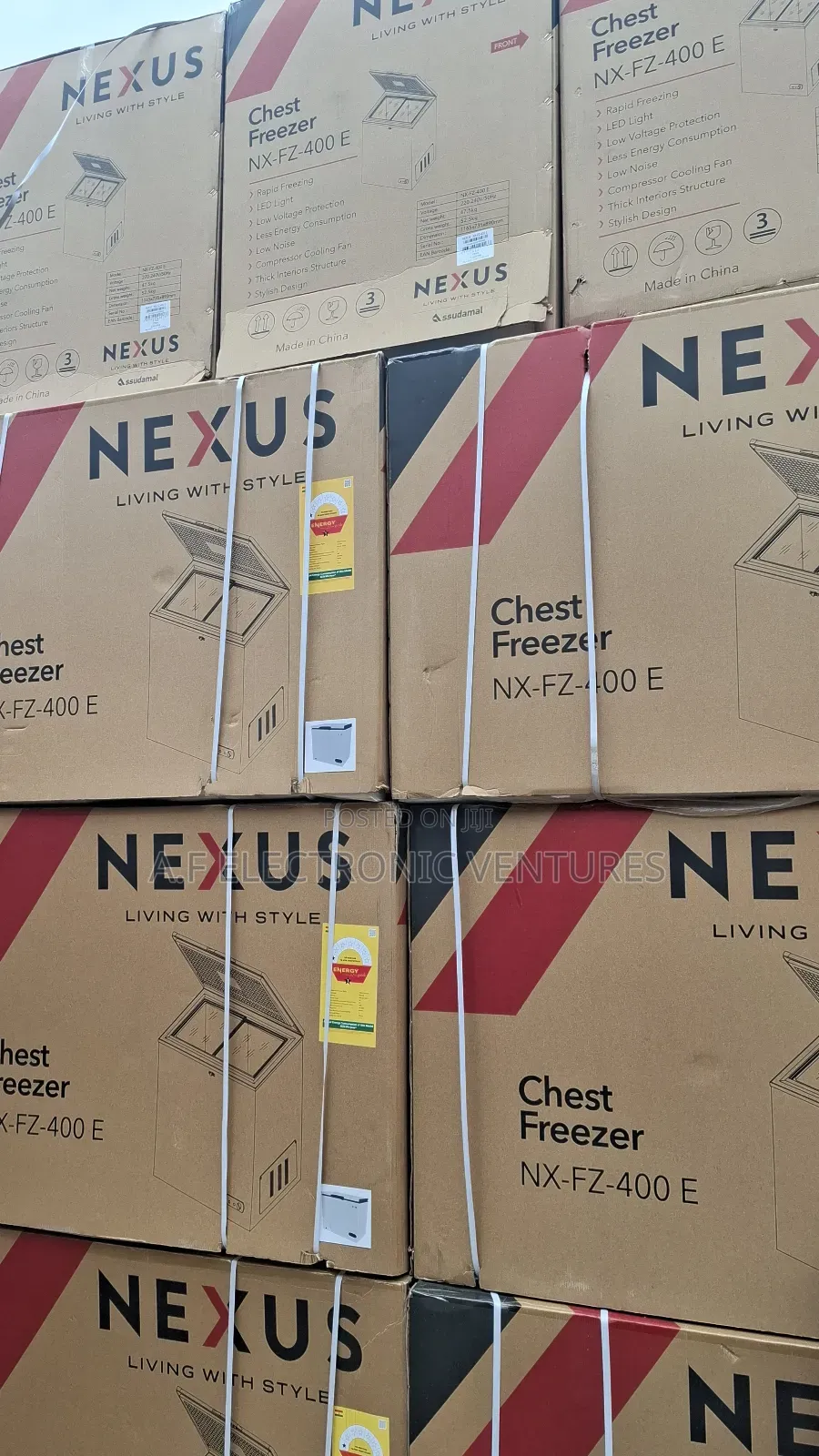 Nexus 300-Litres Chest Freezer(Nx-Fz-400e )