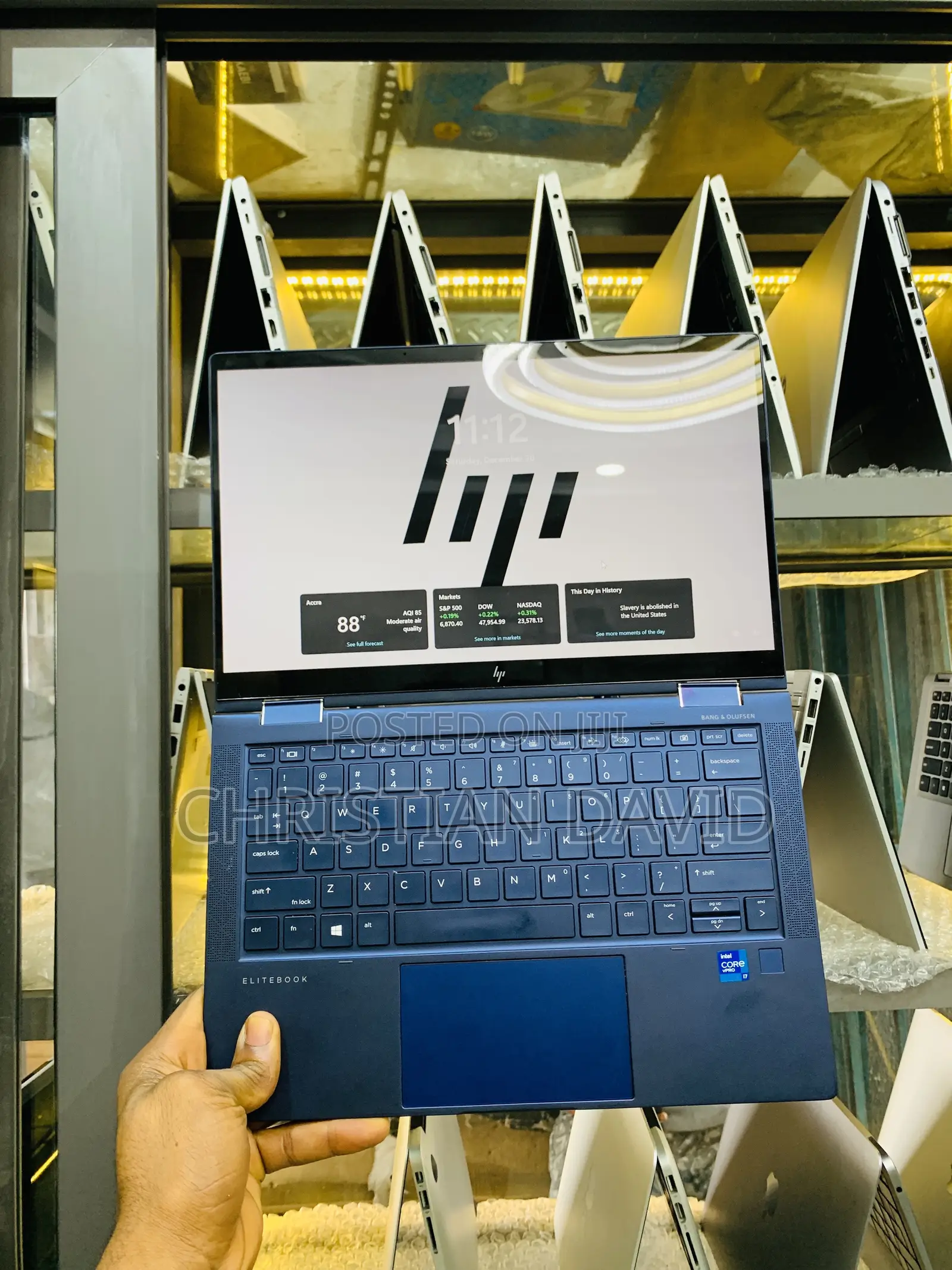 Laptop HP Dragonfly G2 16GB Intel Core I7 SSD 512GB