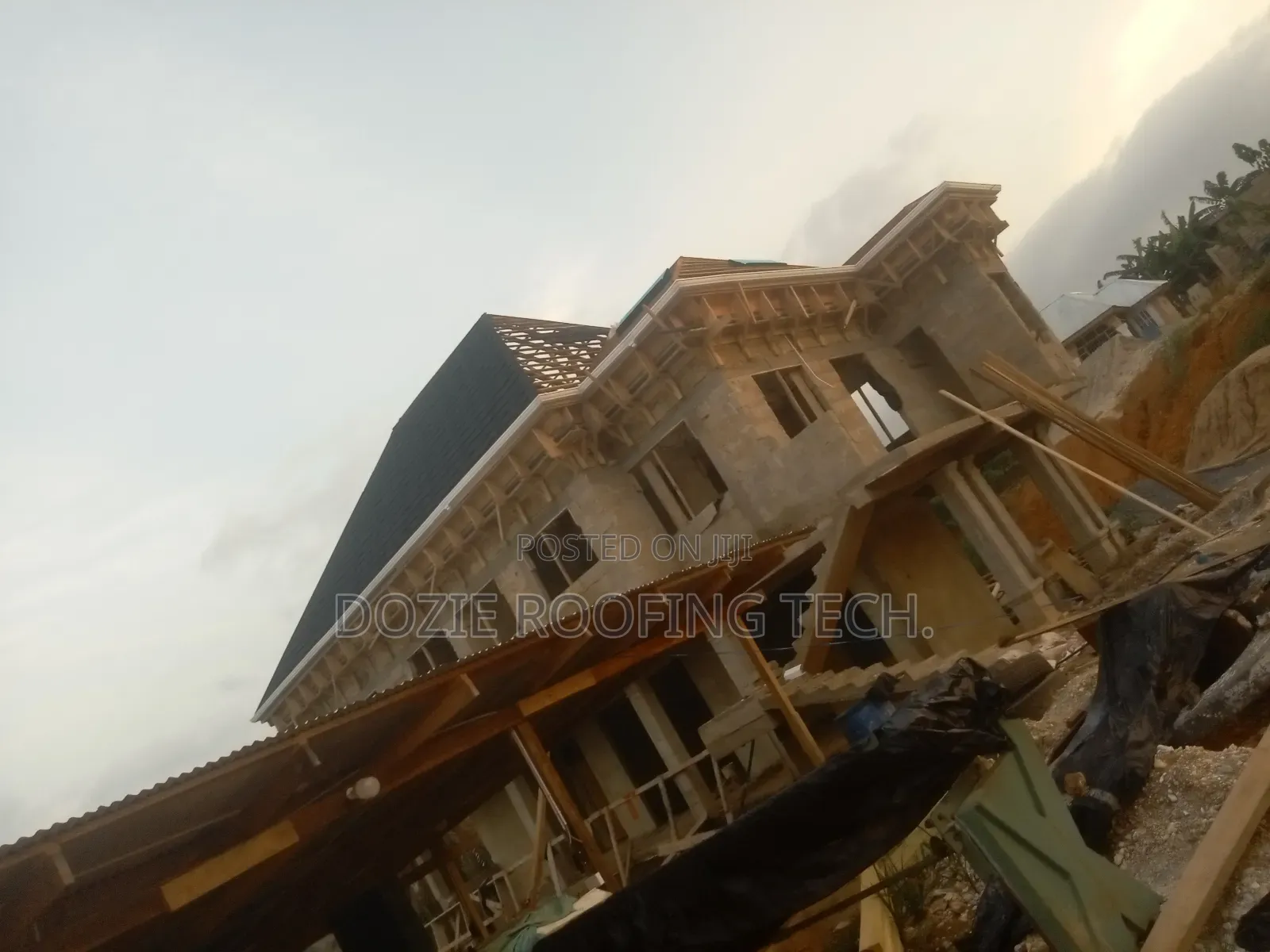Parapets Roofing Water Connector and Installation