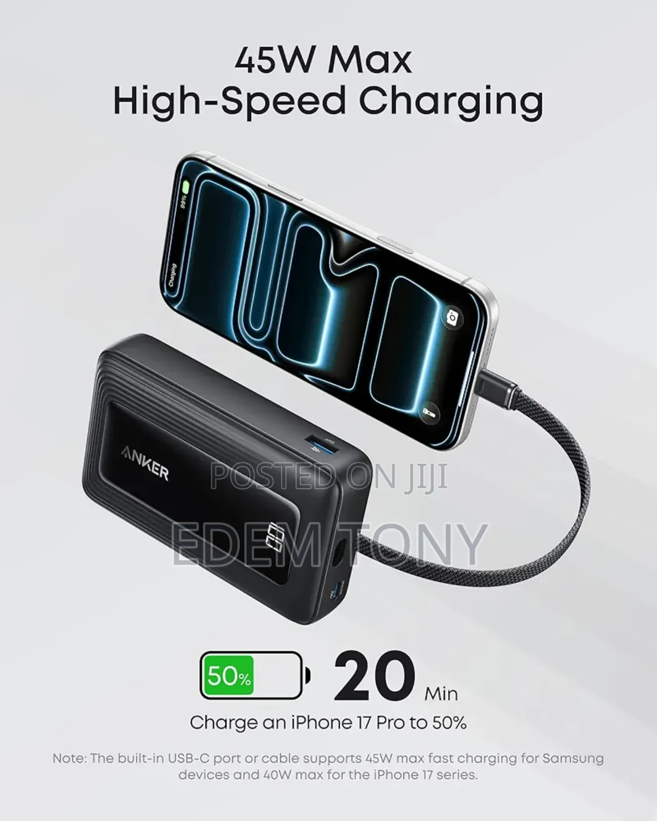 Anker Zolo 20,000mah Power Bank