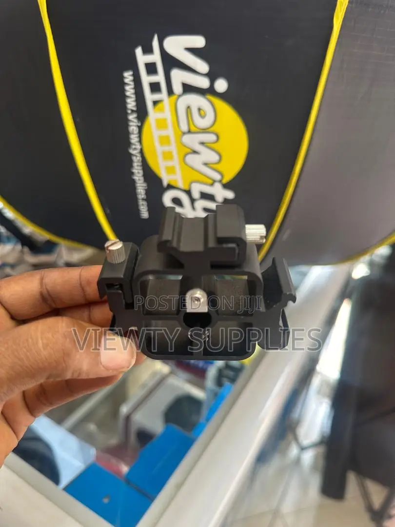 Multi-Functional 3-Head Hot Shoe Adapter Extension Bracket Mount