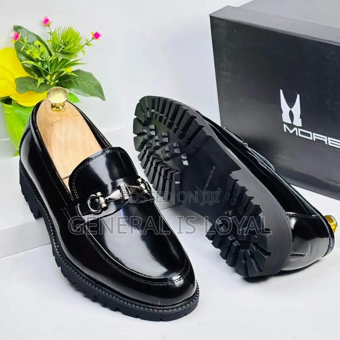 Moreschi Mirror Black Men’S Loafers Shoe