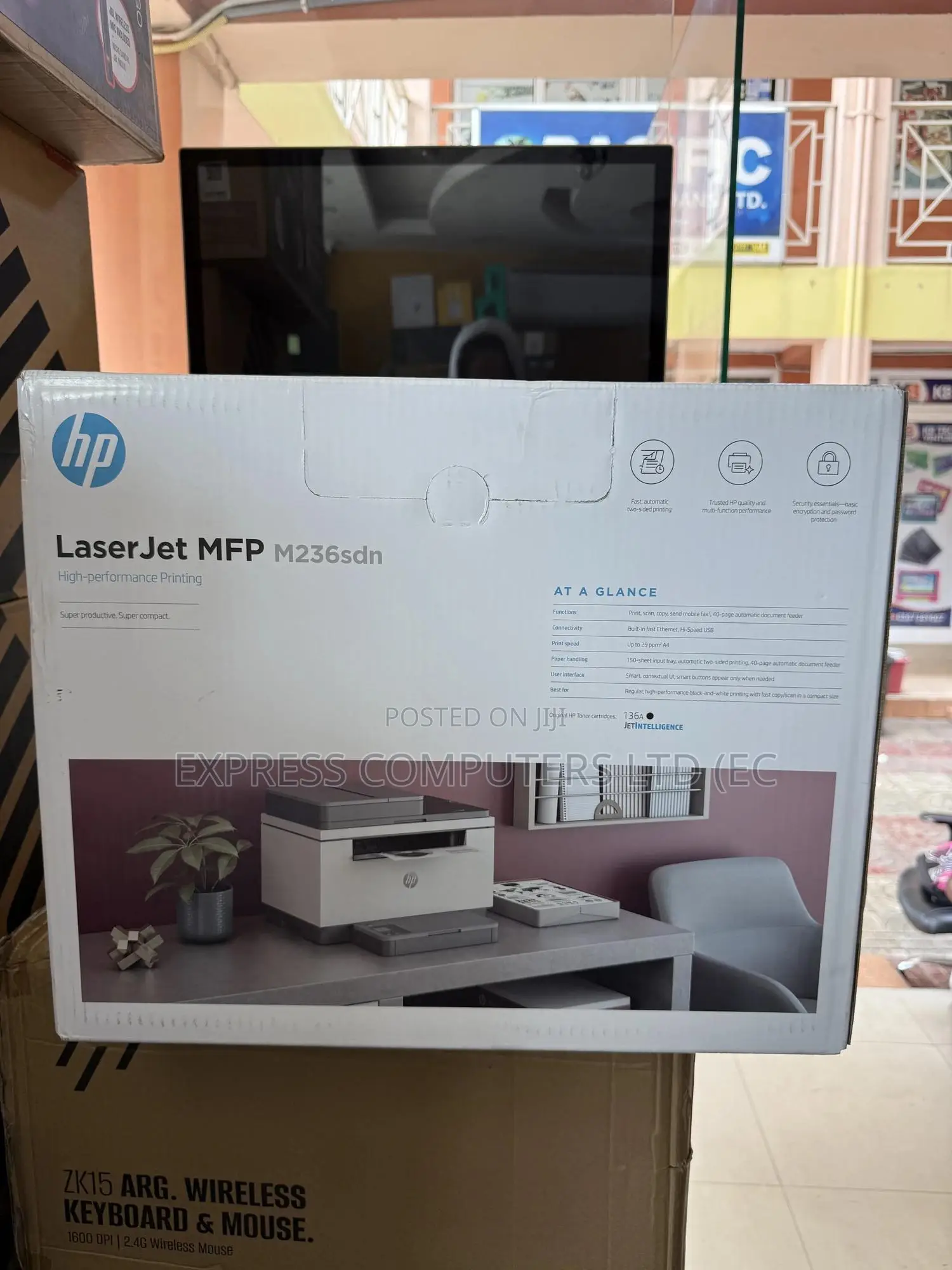 Hp Laserjet MFP M236sdn. Print, Copy, Scan Duplex and Mobile Printing