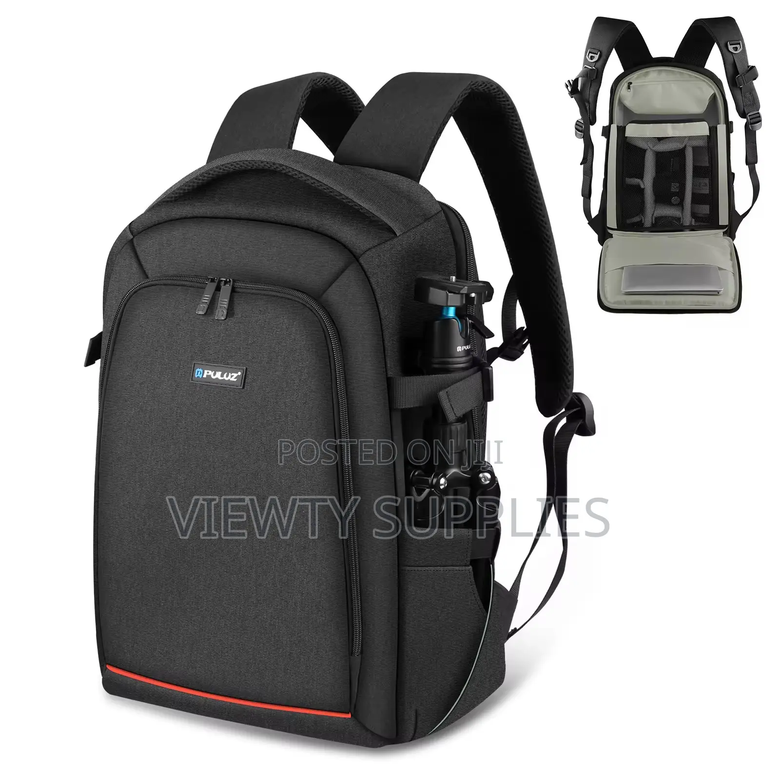 Puluz Outdoor Portable Waterproof Bag Dual Shoulders Camera Bag