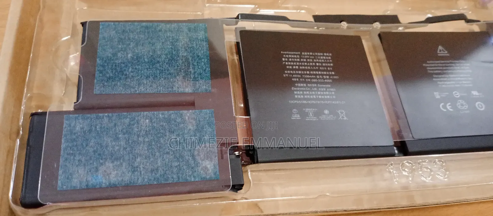 Macbook Pro Battery A1953 A1990