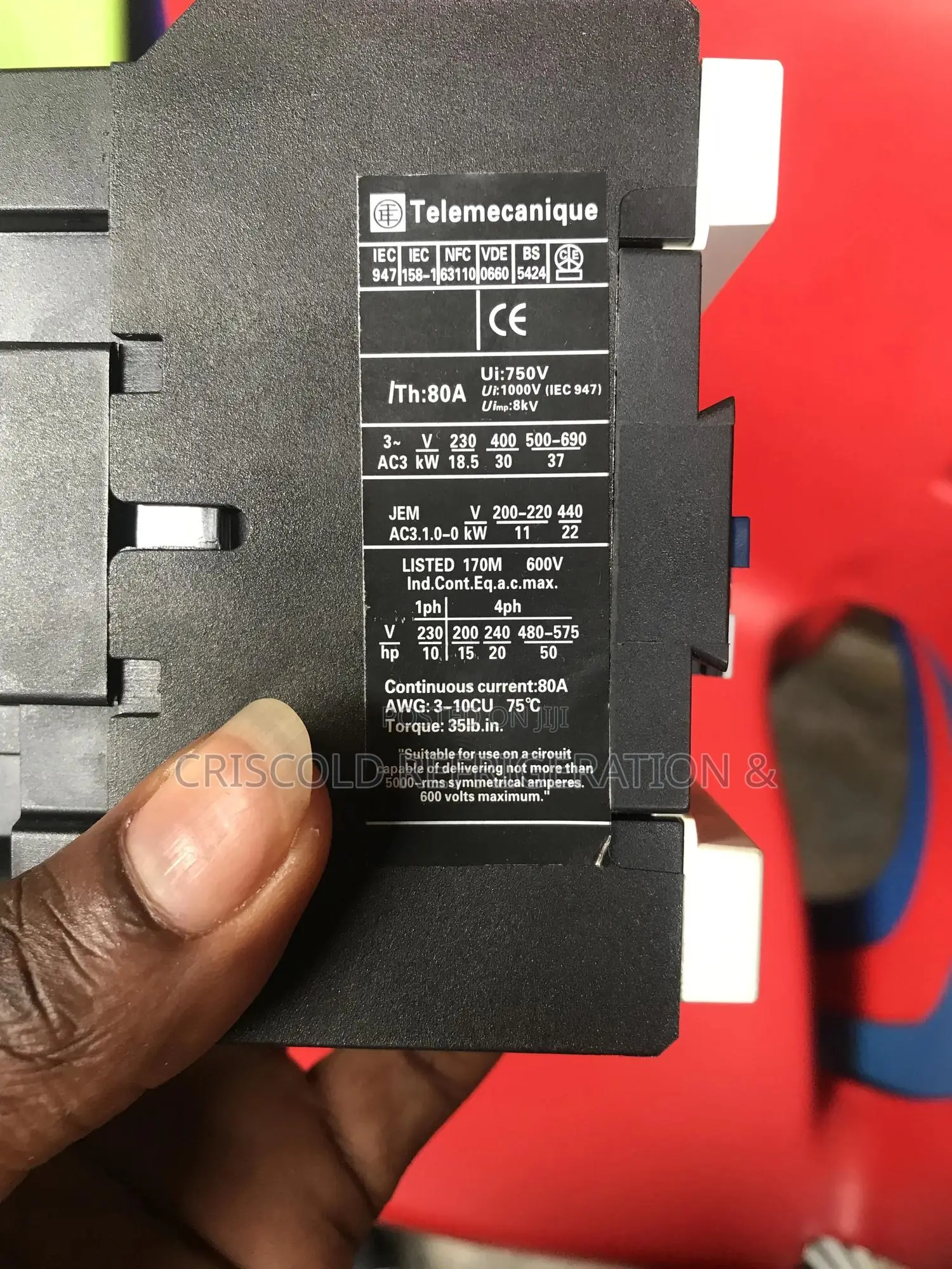 80a Contactor