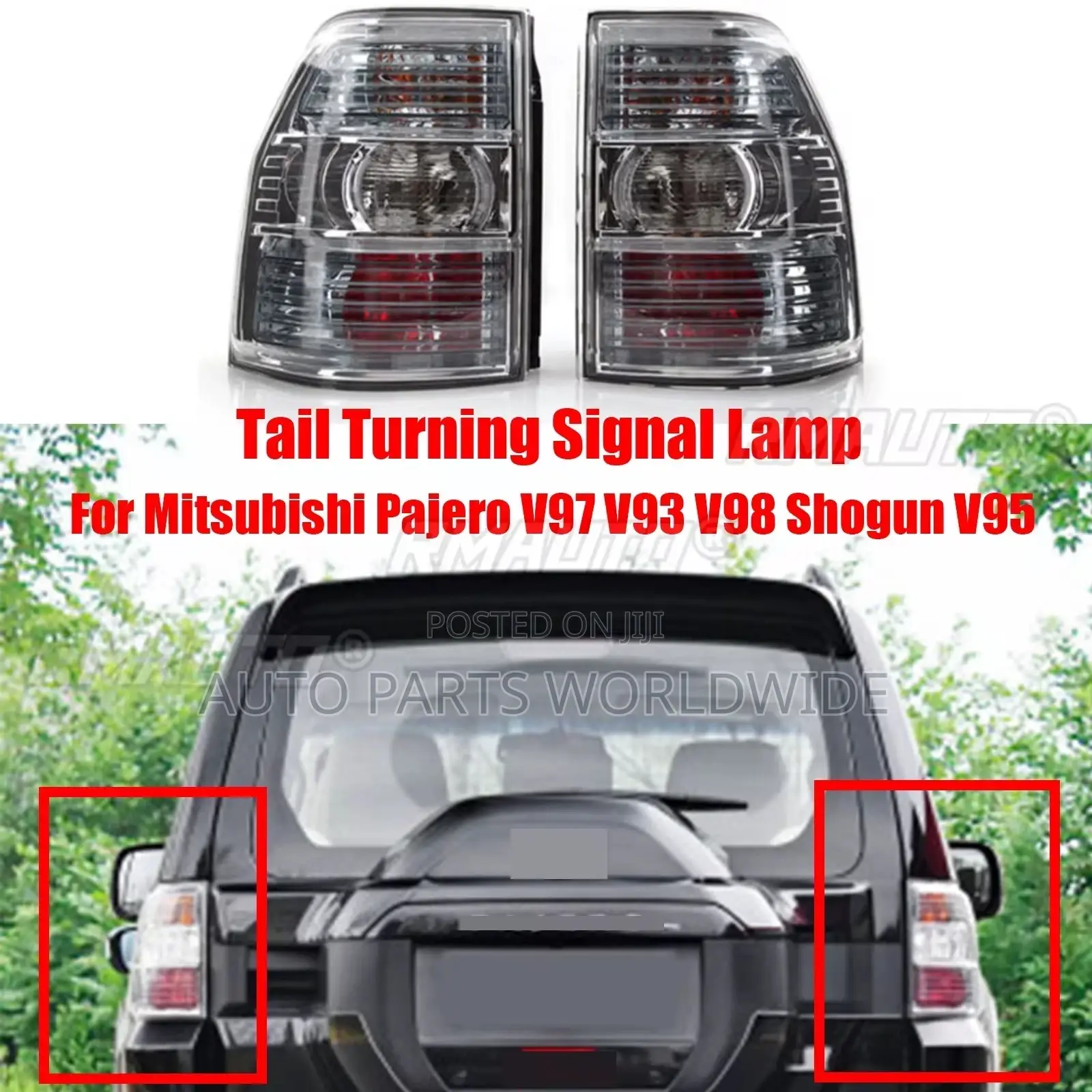 Mitsubishi Pajero Tail Lights 2008-2022