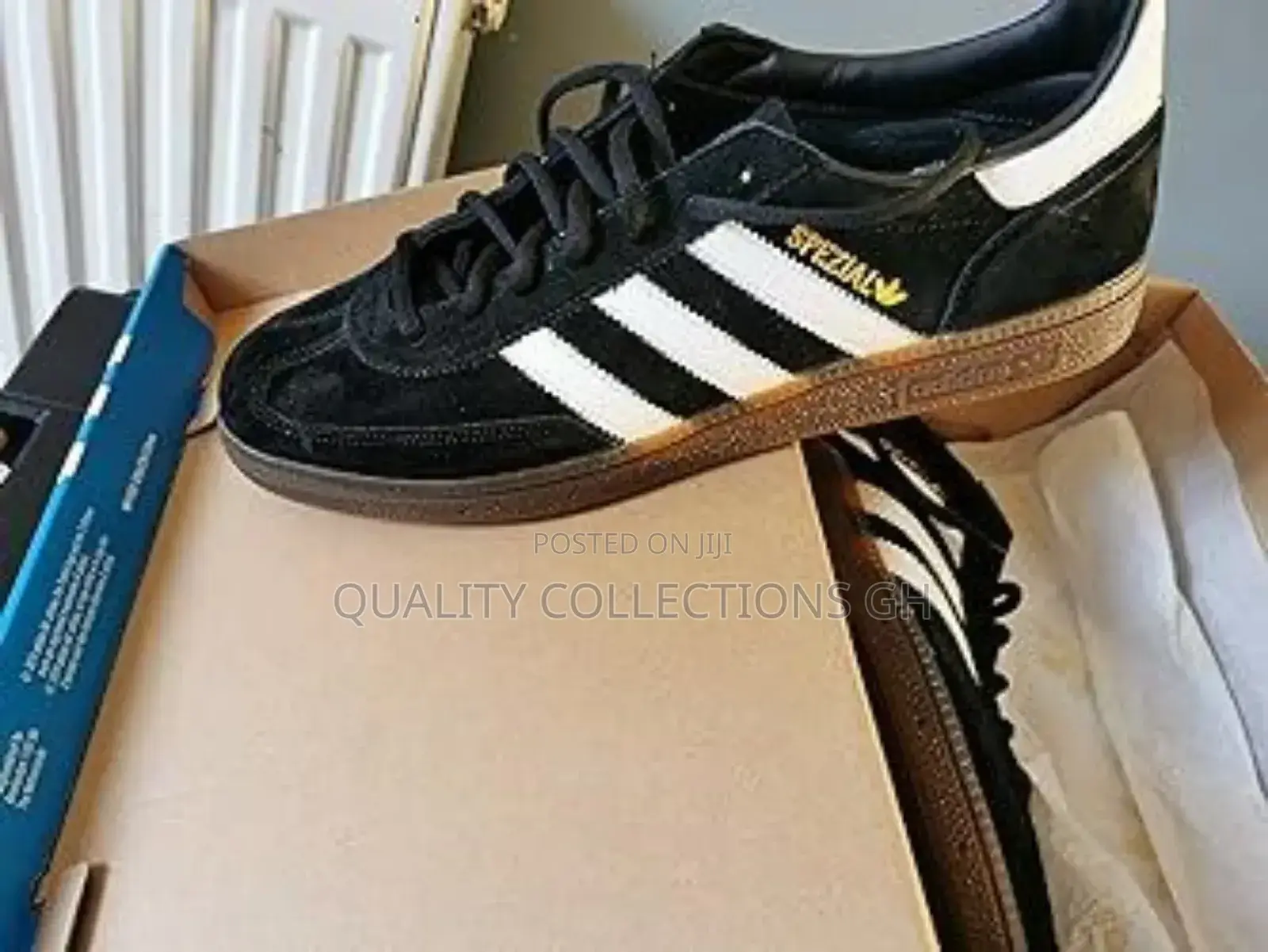 Adidas Samba Black and Brown