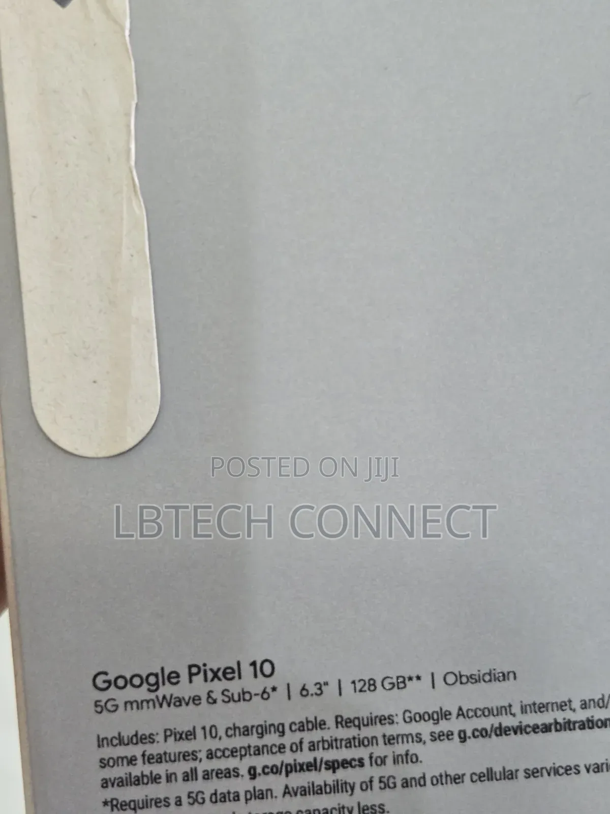 New Google Pixel 10 128 GB Black