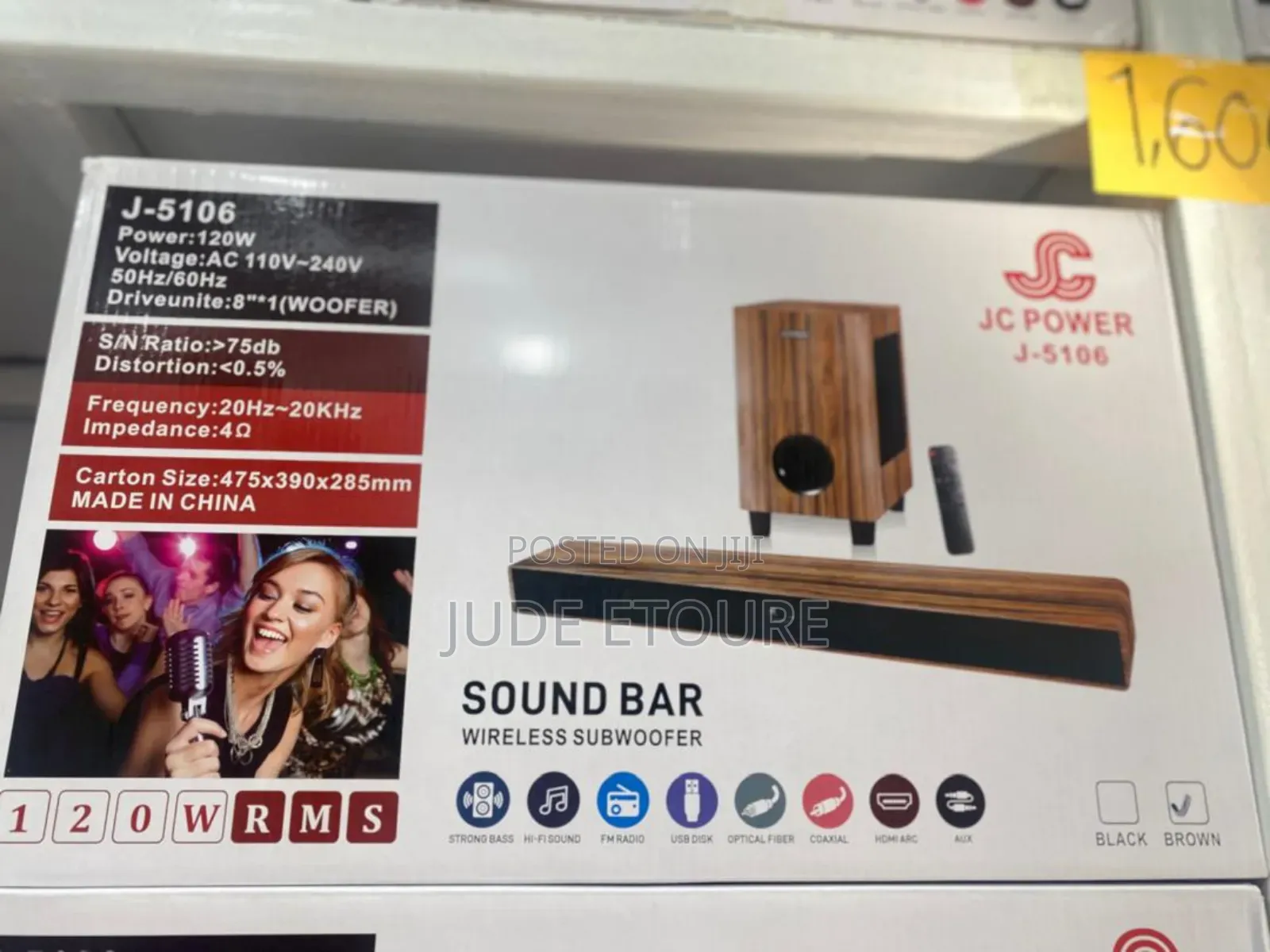 Jc Power Sound Bar