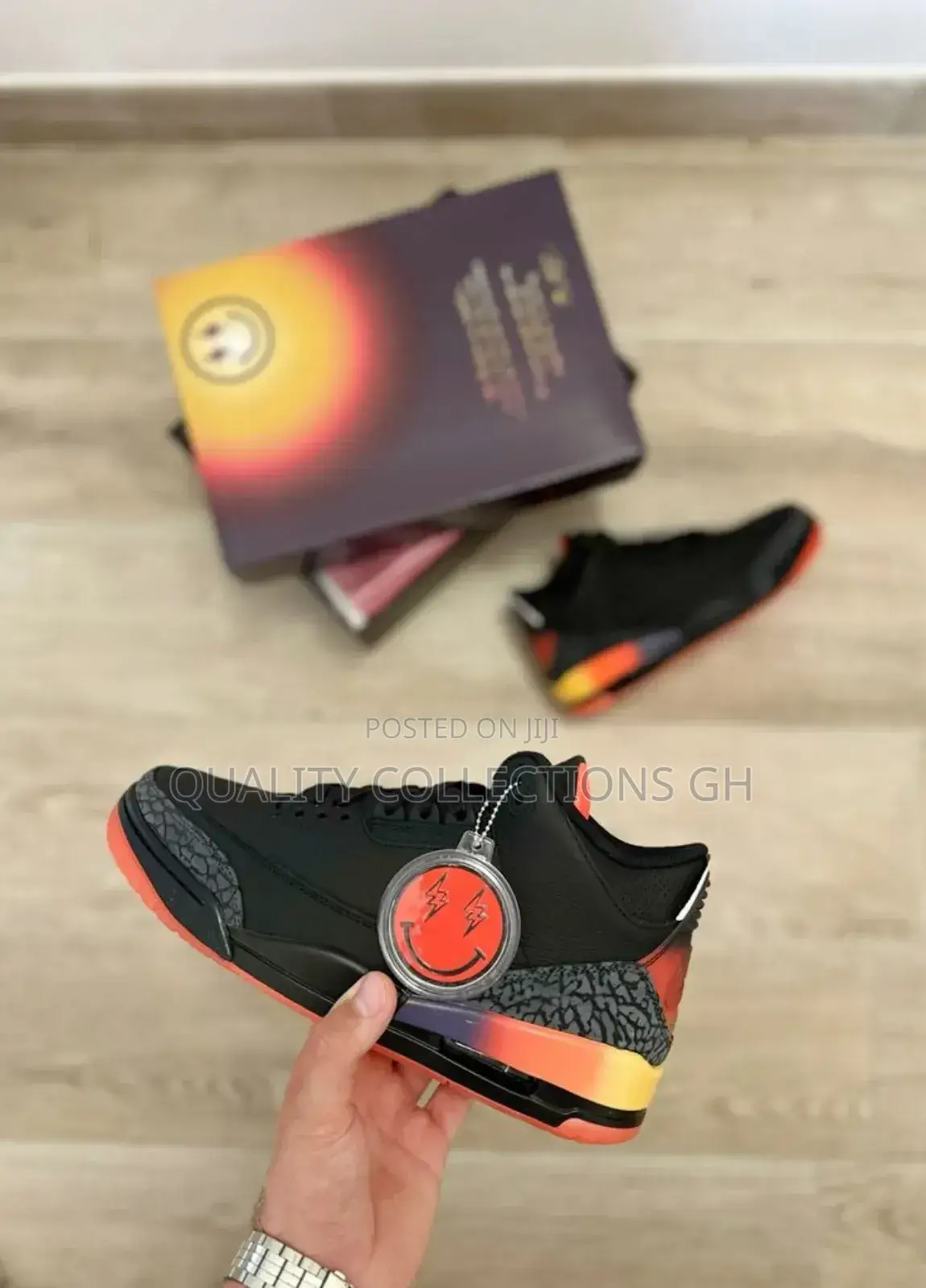 Jordan 3 Jbalvin Black