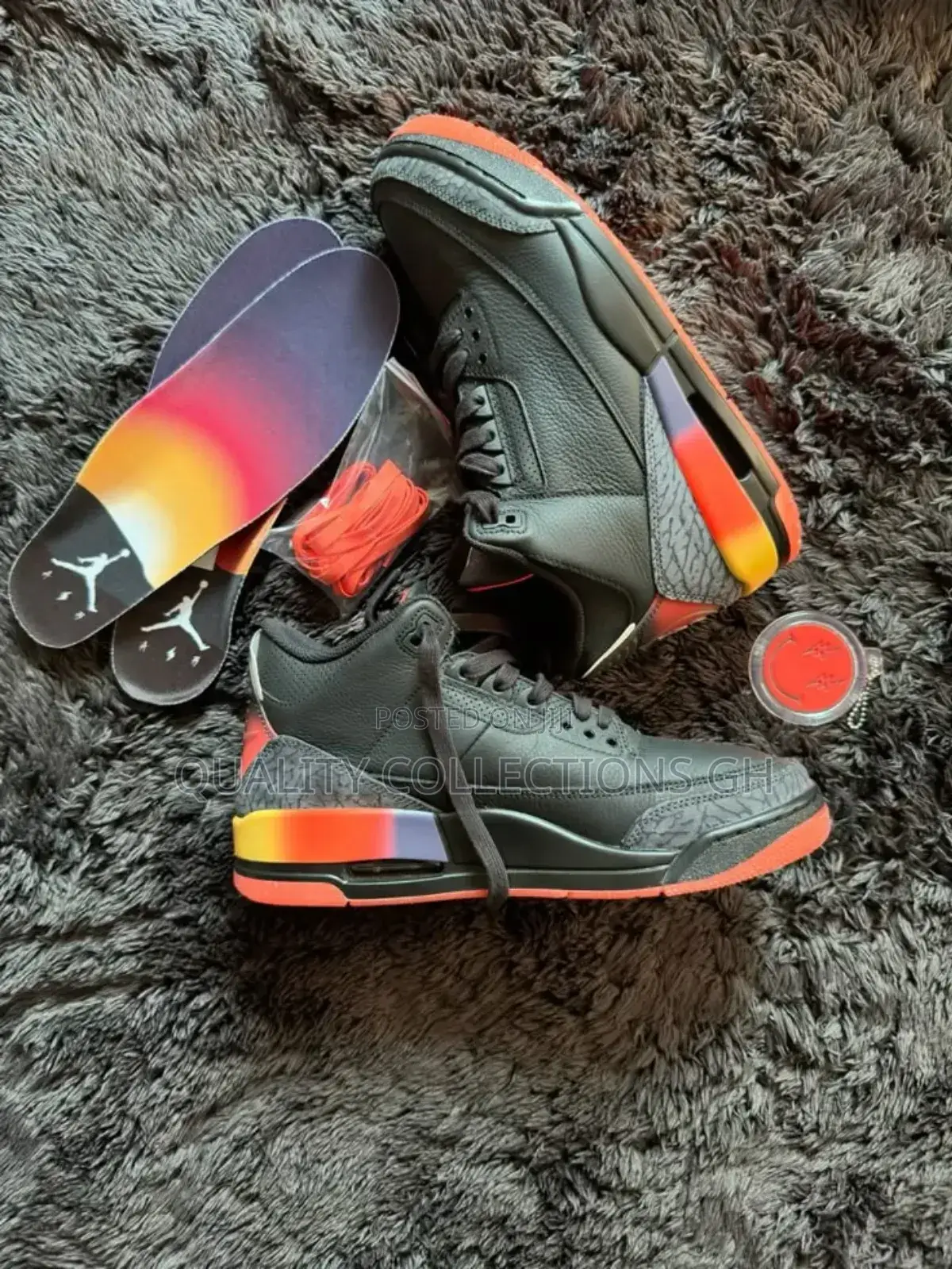 Jordan 3 Jbalvin Black