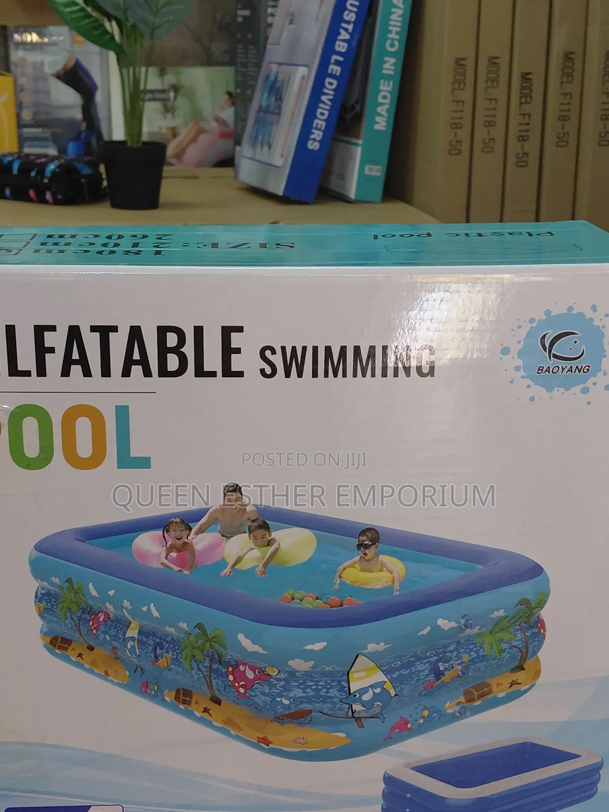 Inflated Swimming Pool