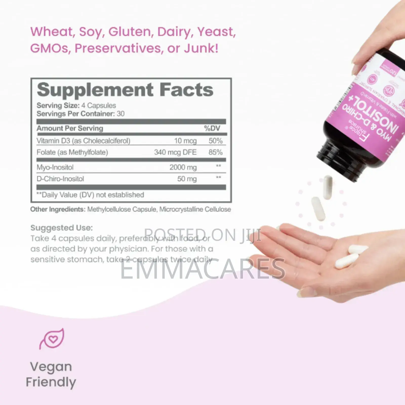 Myo and D-Chiro Inositol