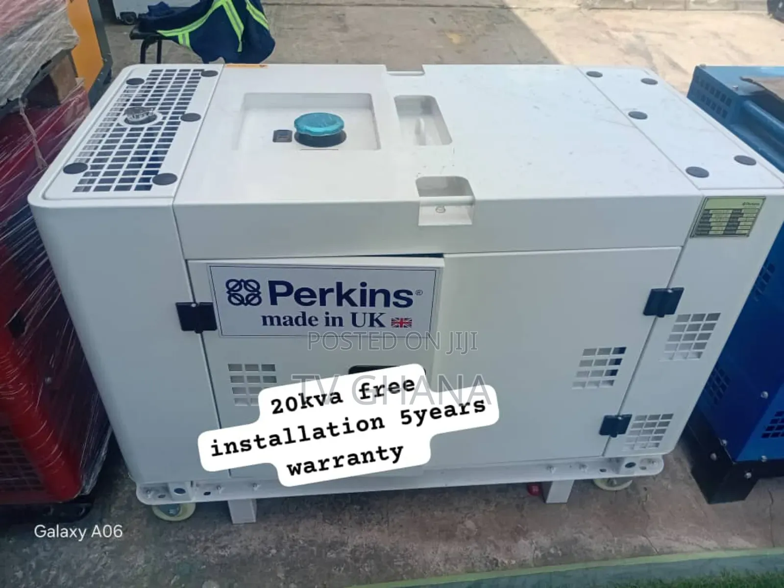 Perkins 20kva Soundproof Generator – Reliable Industrial Power