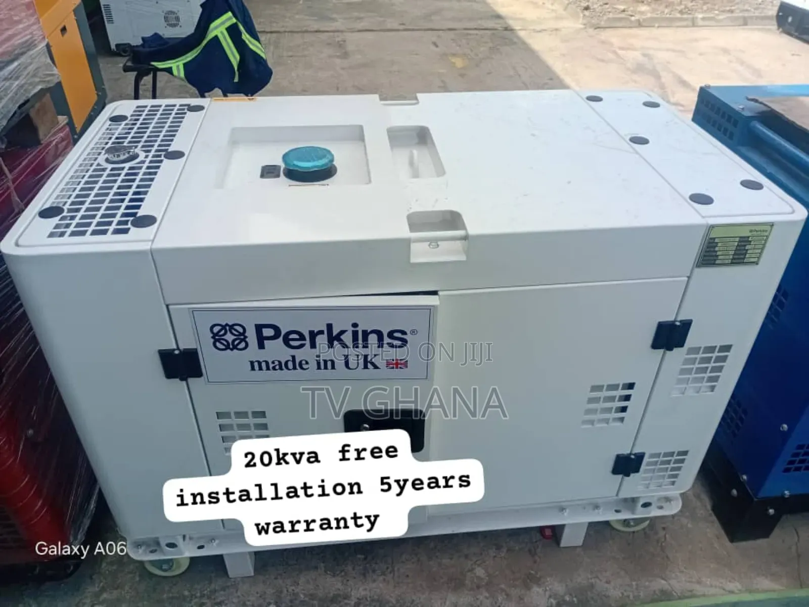 Original Perkins 20kva Diesel Generator – Silent Fuel Efficient