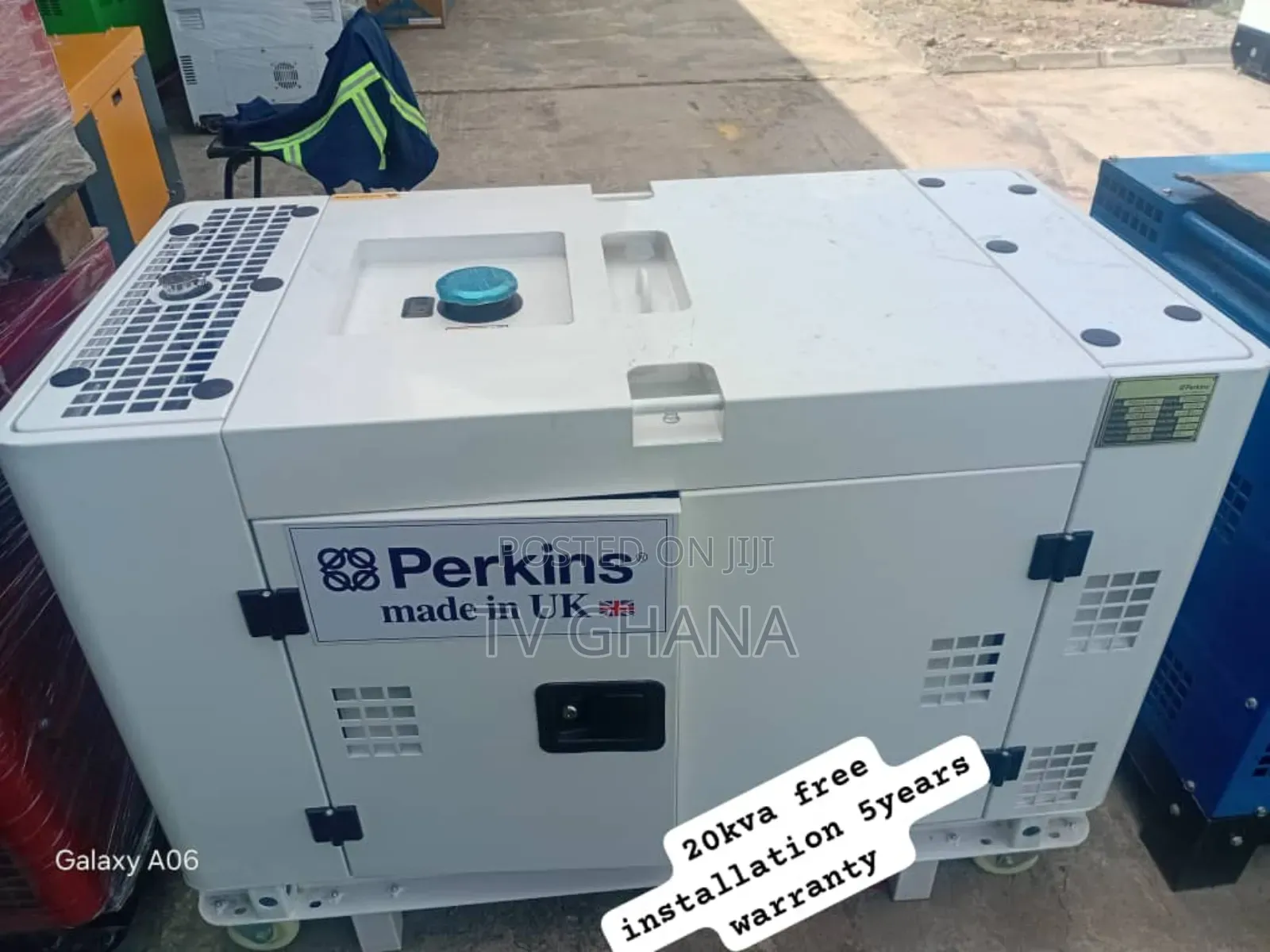 Perkins 20kva Canopy Generator – Low Noise, High Power