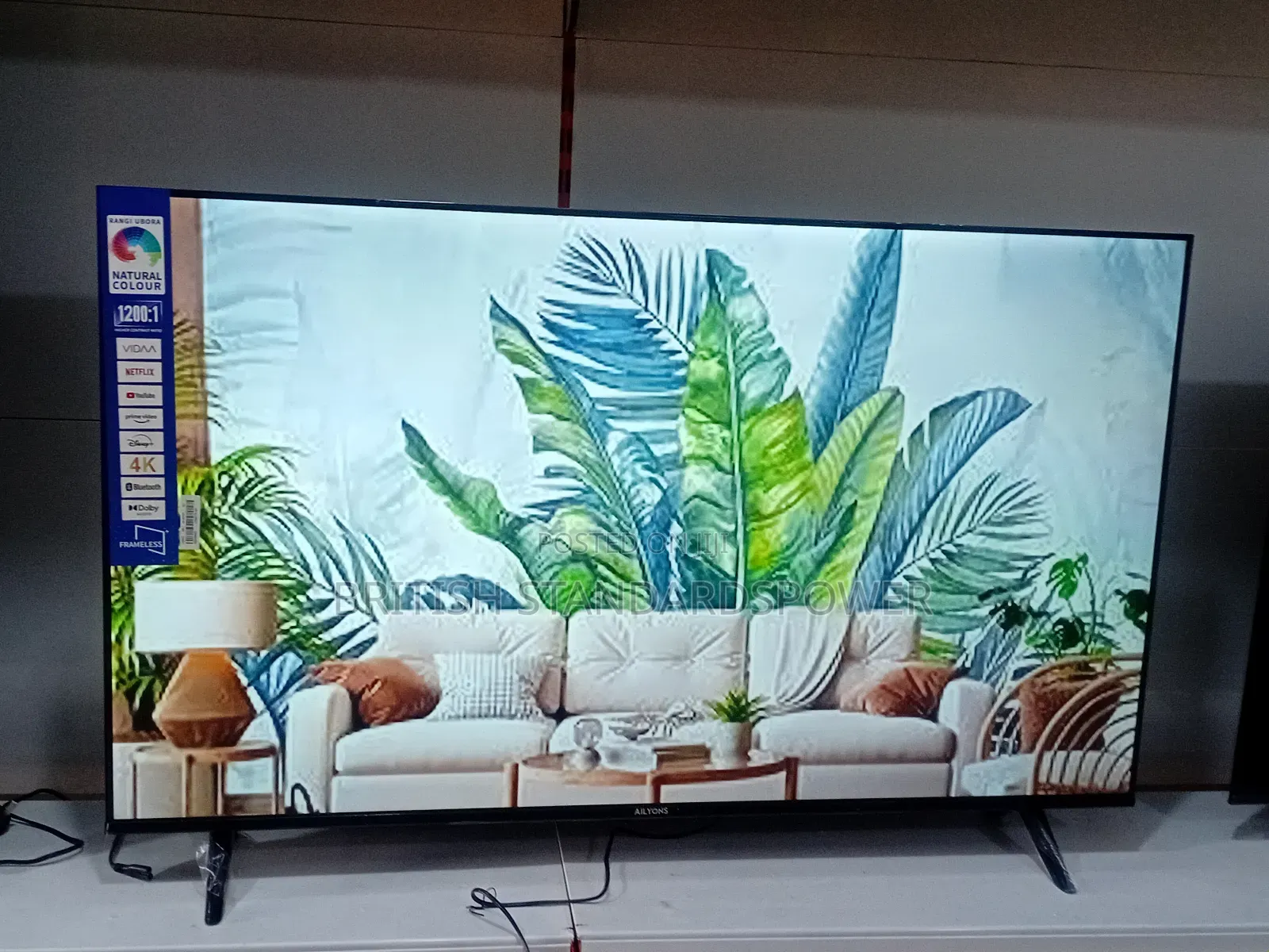 Enjoy Movies on Ailyons 55 Inches Tv