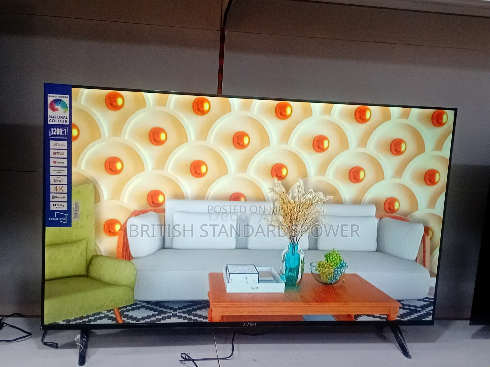 Smart Living With Ailyons 55 Inches Tv
