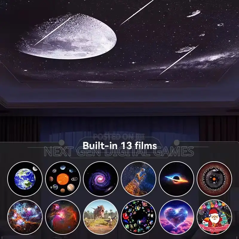 Galaxy and Meteor Projector Night Light 5th Generation