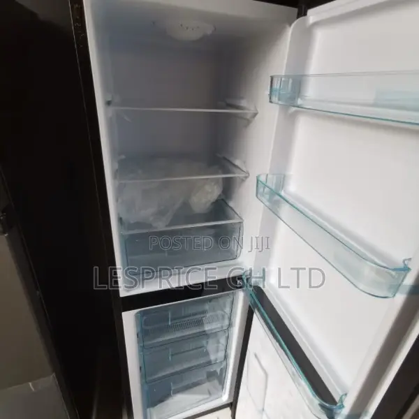 Nasco 158l Double Door Bottom Freezer Refrigerator