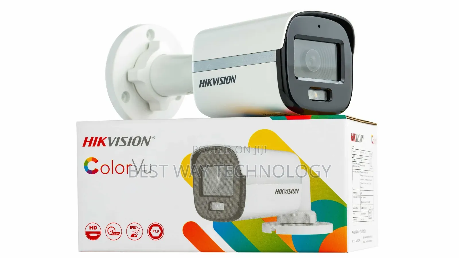 Colorvu Bullet Outdoor 2mp Camera