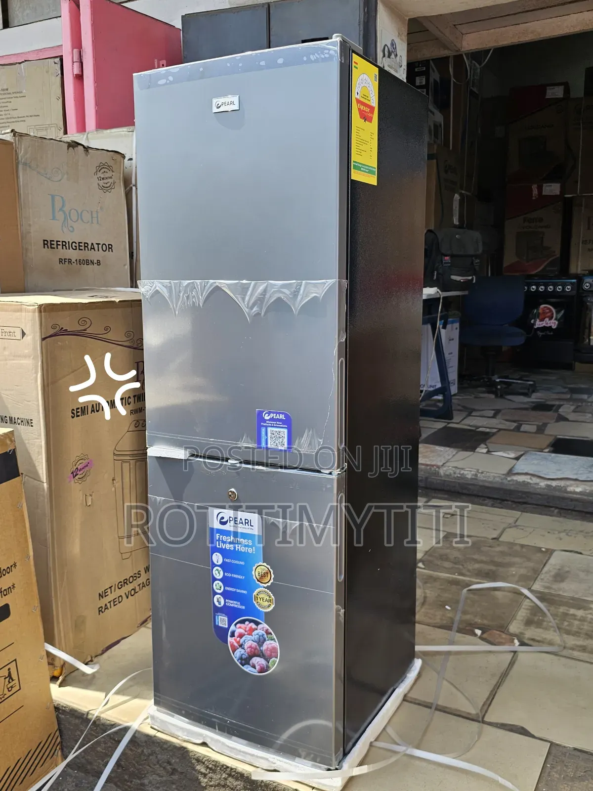 Special Brand Pearl Refrigerator Bottom Freezer 157 Liters